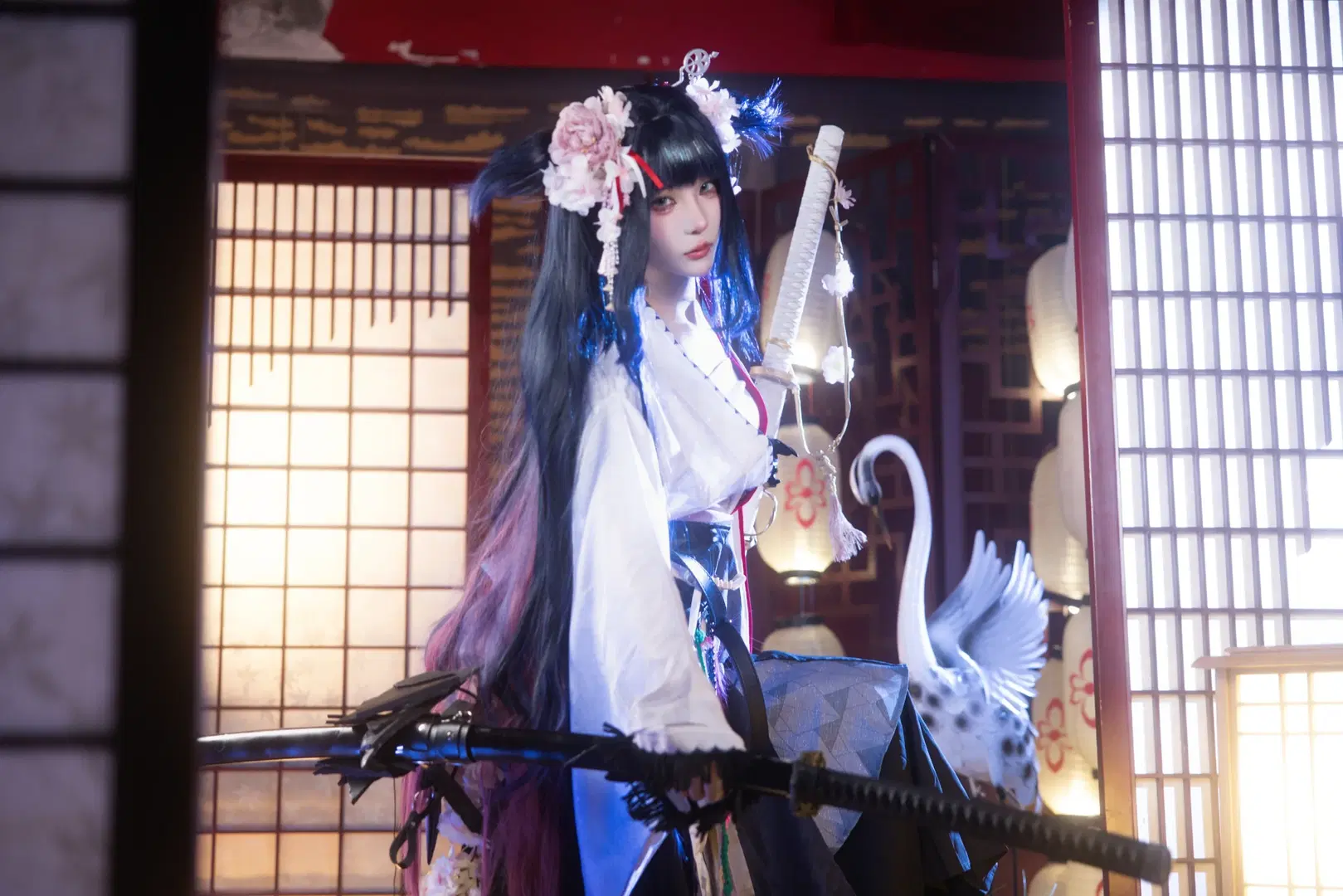 [Mio cosplay] Arknights Mio: Cool mature beauty in Japanese style cosplay photoshoot by 小羊不困（无限限流版，求关注求点赞） - Image 5