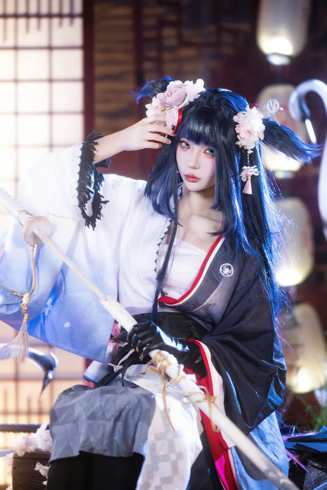 二次元摄影, 明日方舟, 和风cos, 澪cos, 冷艳御姐