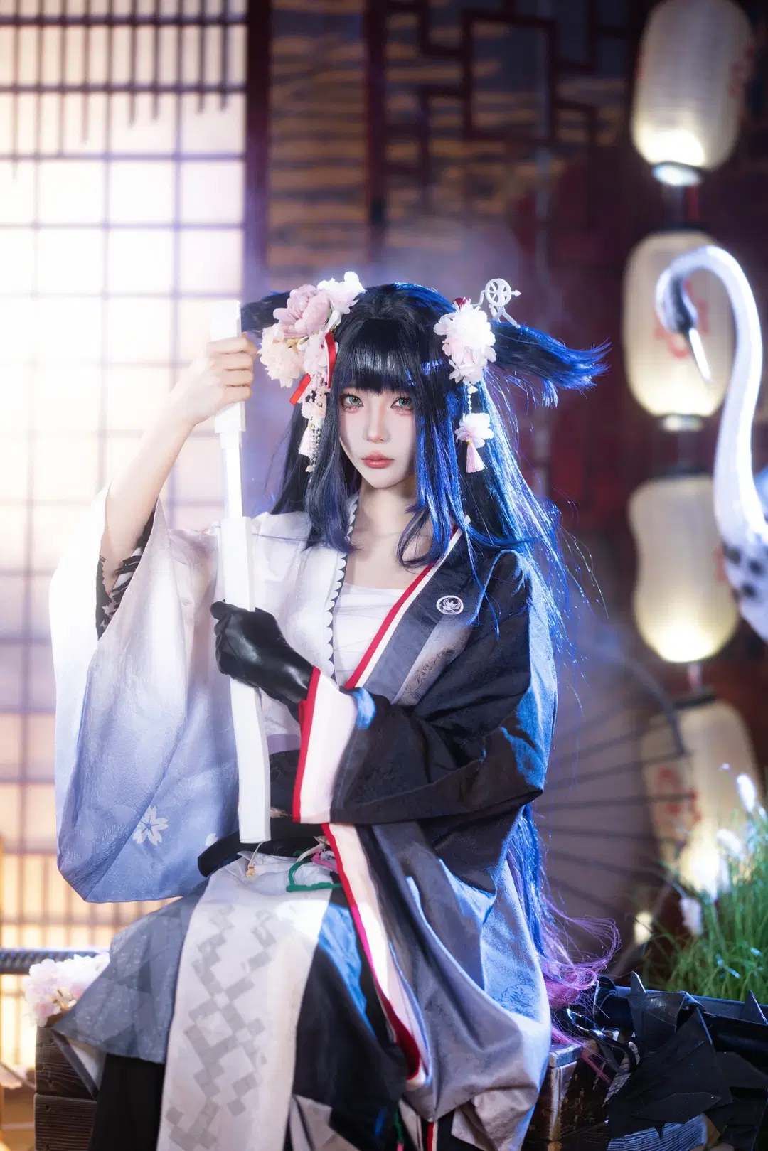 [Mio cosplay] Arknights Mio: Cool mature beauty in Japanese style cosplay photoshoot by 小羊不困（无限限流版，求关注求点赞） - Image 8