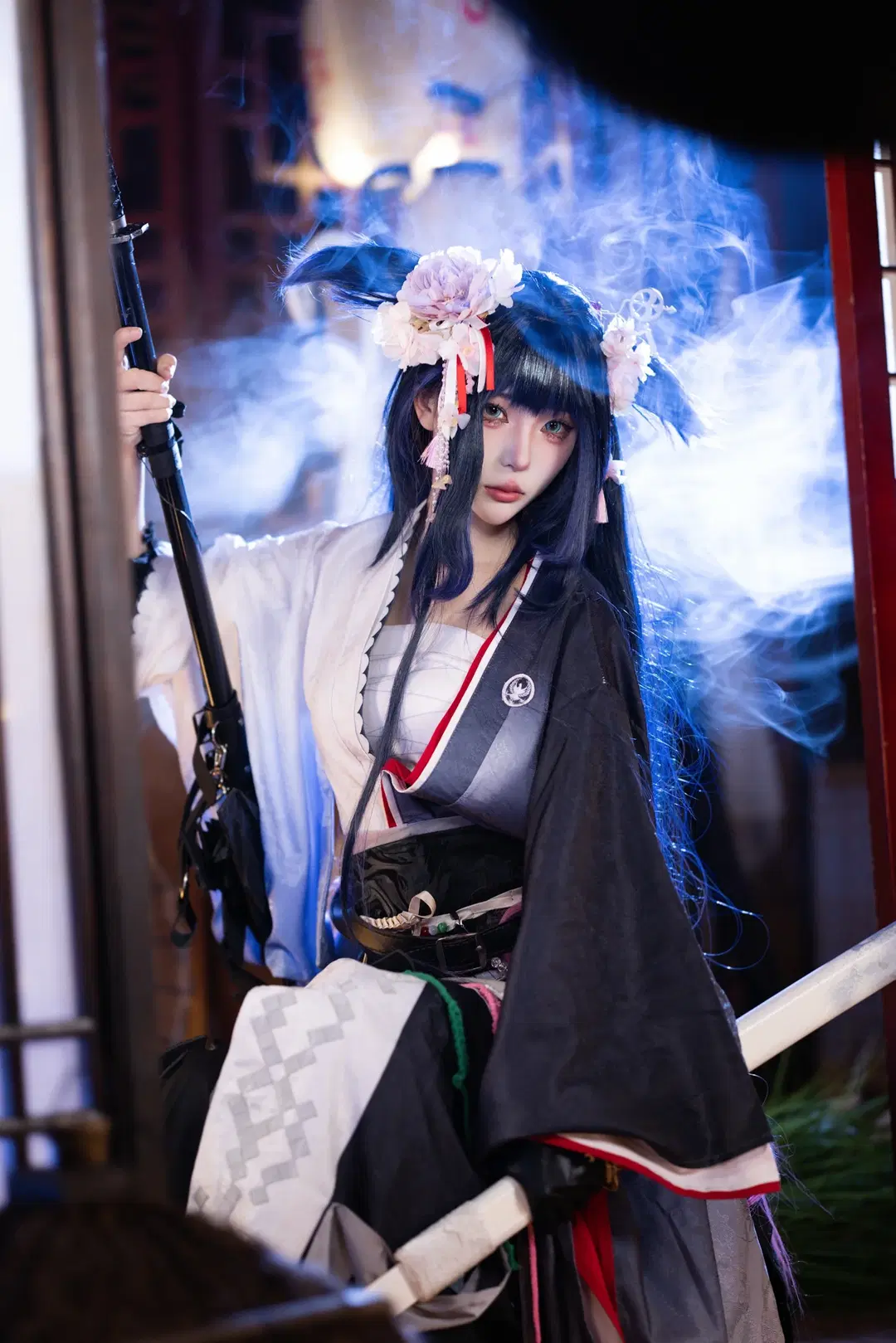 [Mio cosplay] Arknights Mio: Cool mature beauty in Japanese style cosplay photoshoot by 小羊不困（无限限流版，求关注求点赞） - Image 9