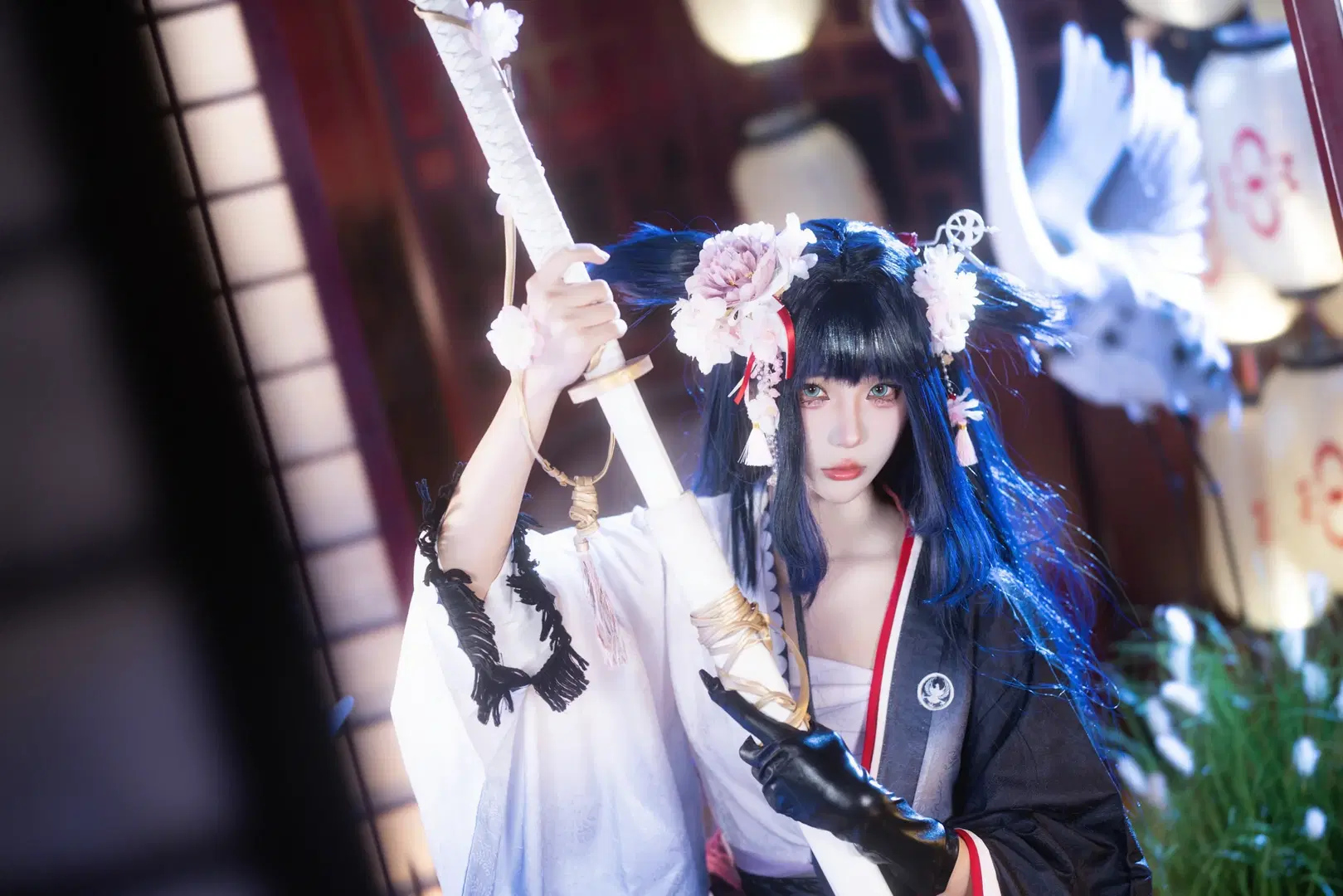 【澪cos】明日方舟正片，和风与刀的碰撞 - 小羊不困（无限限流版，求关注求点赞） - 第2张