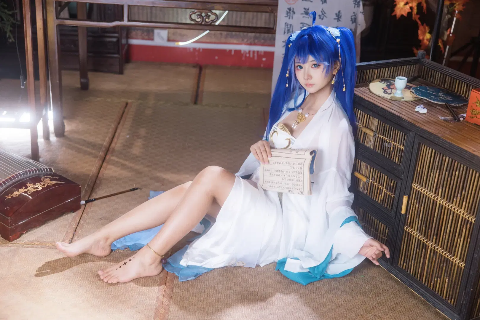 [Iuno cosplay] Wuthering Waves: Gentleness and Ethereal Grace in a Traditional Chinese style Setting by 小羊不困（无限限流版，求关注求点赞） - Image 4