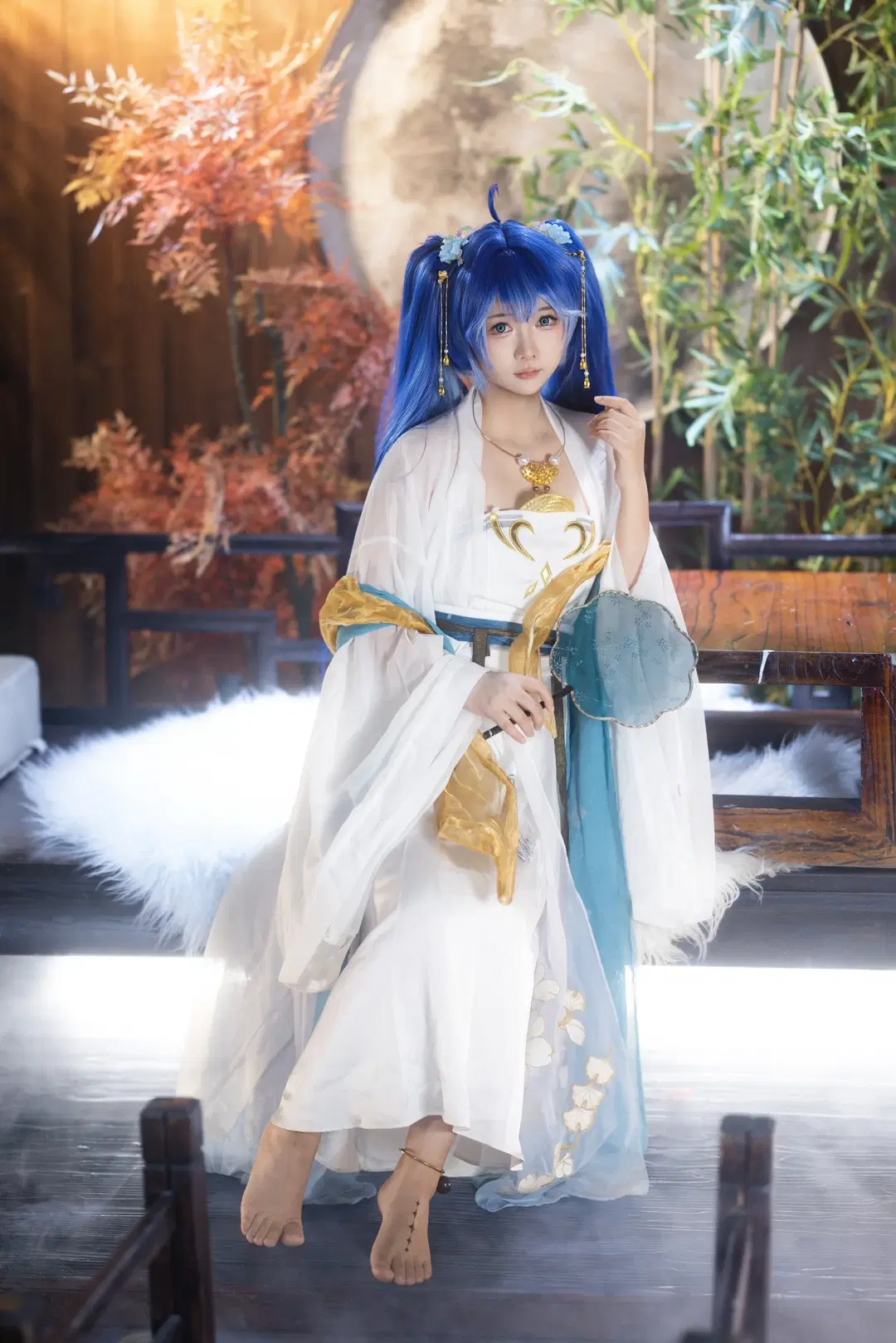 [Iuno cosplay] Wuthering Waves: Gentleness and Ethereal Grace in a Traditional Chinese style Setting by 小羊不困（无限限流版，求关注求点赞） - Image 7