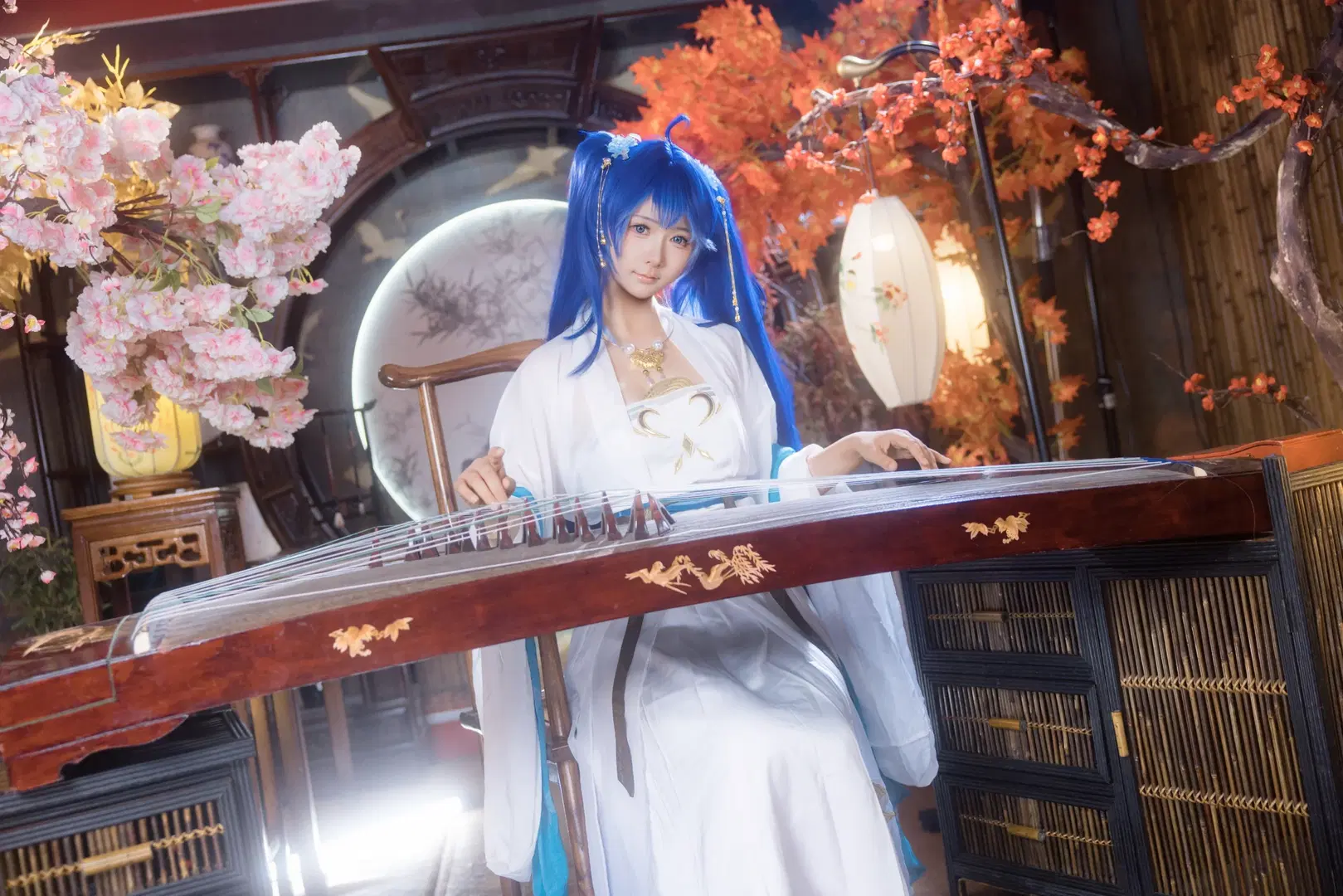 【ユーノ コスプレ】『鳴潮』永慶坊での古風コスプレ実景撮影 - 小羊不困（无限限流版，求关注求点赞） - 10枚目