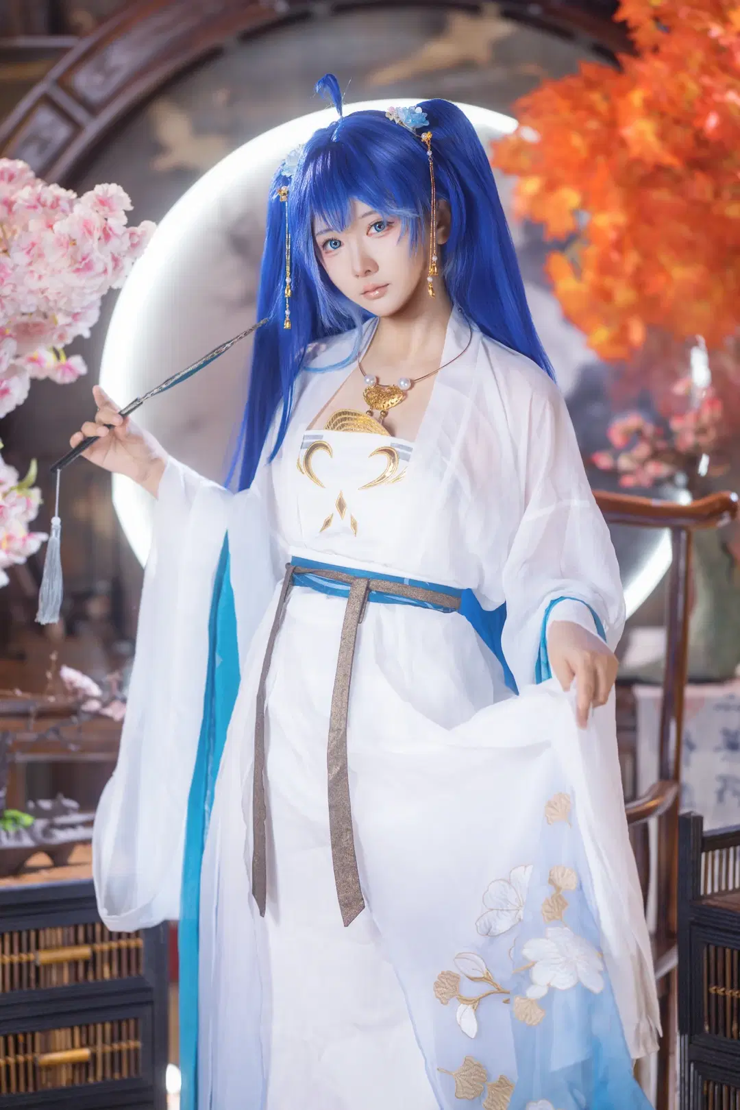 【ユーノ コスプレ】『鳴潮』永慶坊での古風コスプレ実景撮影 - 小羊不困（无限限流版，求关注求点赞） - 2枚目