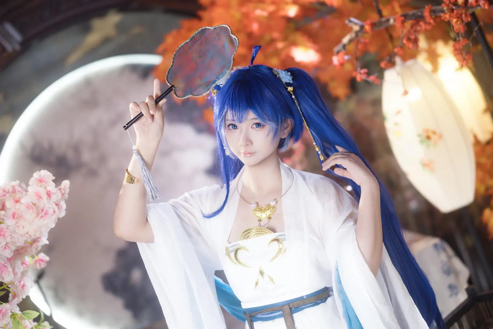 【ユーノ コスプレ】『鳴潮』永慶坊での古風コスプレ実景撮影 - 小羊不困（无限限流版，求关注求点赞） - 3枚目