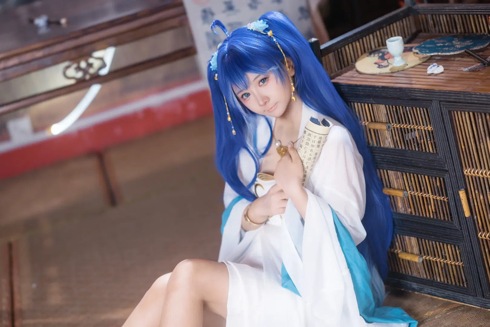 【ユーノ コスプレ】『鳴潮』永慶坊での古風コスプレ実景撮影 - 小羊不困（无限限流版，求关注求点赞） - 4枚目