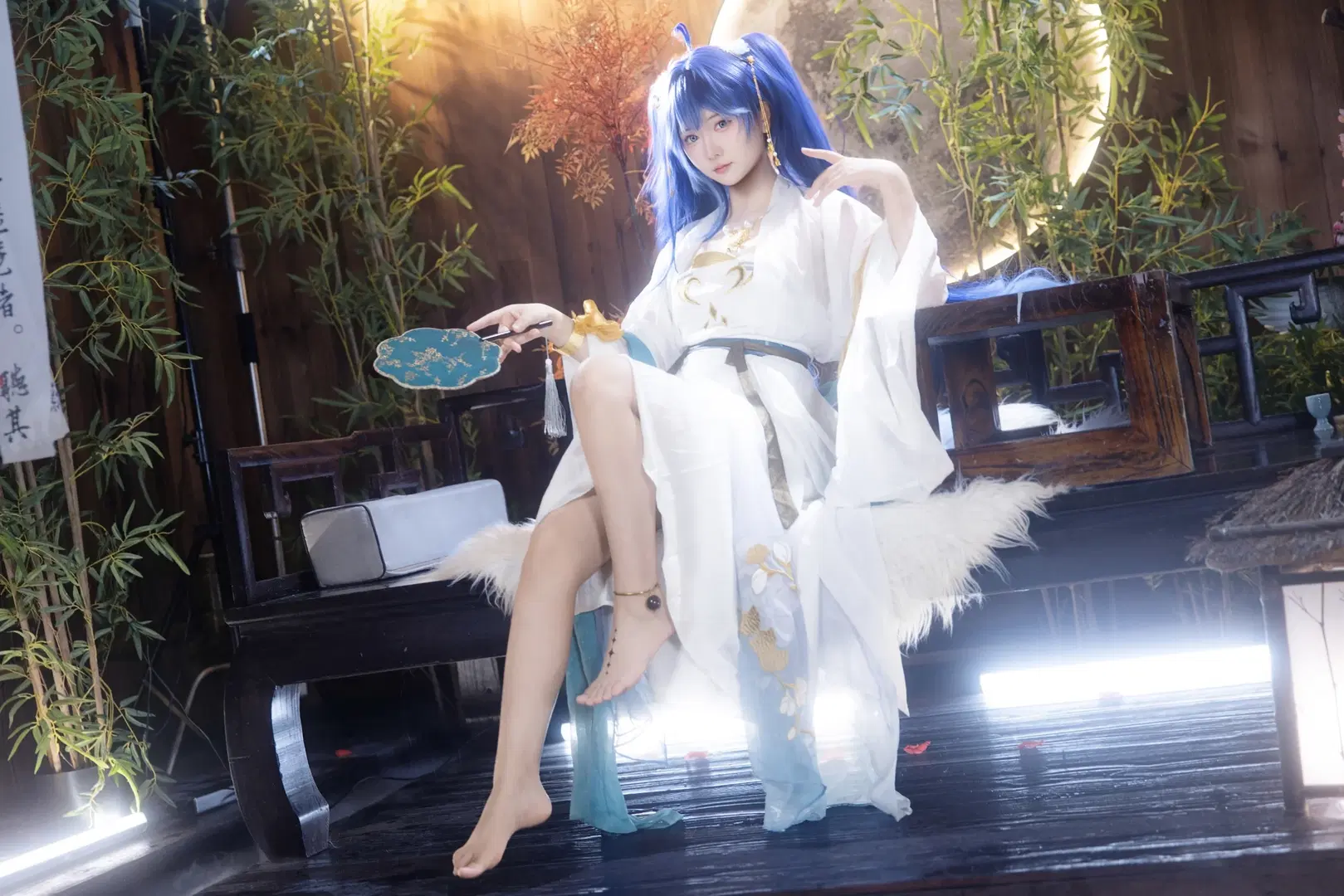 【ユーノ コスプレ】『鳴潮』永慶坊での古風コスプレ実景撮影 - 小羊不困（无限限流版，求关注求点赞） - 6枚目
