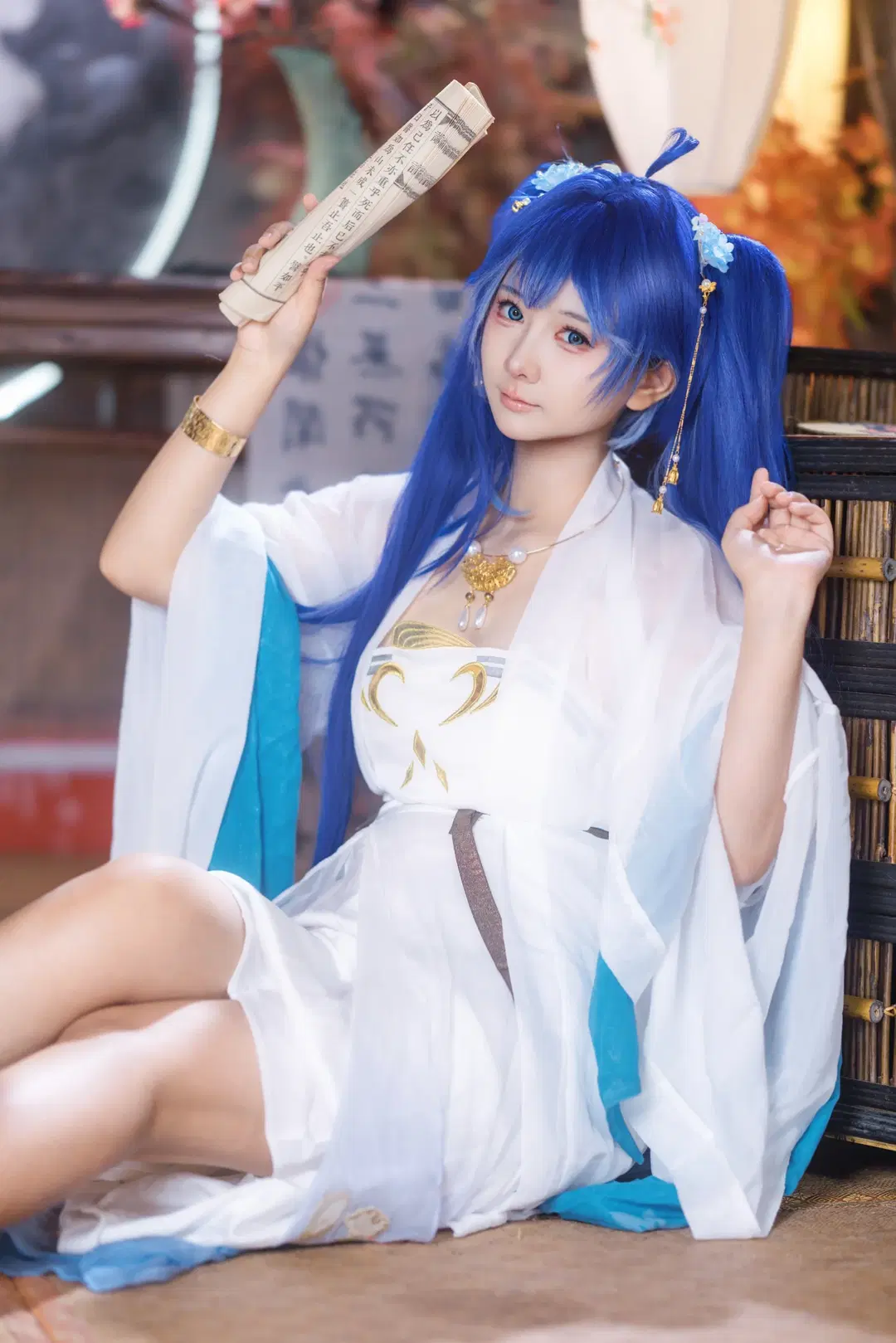 【ユーノ コスプレ】『鳴潮』永慶坊での古風コスプレ実景撮影 - 小羊不困（无限限流版，求关注求点赞） - 9枚目