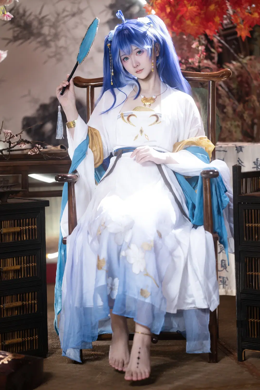 【ユーノ コスプレ】『鳴潮』永慶坊・漢服シリーズ本番写真 - 小羊不困（无限限流版，求关注求点赞） - 2枚目