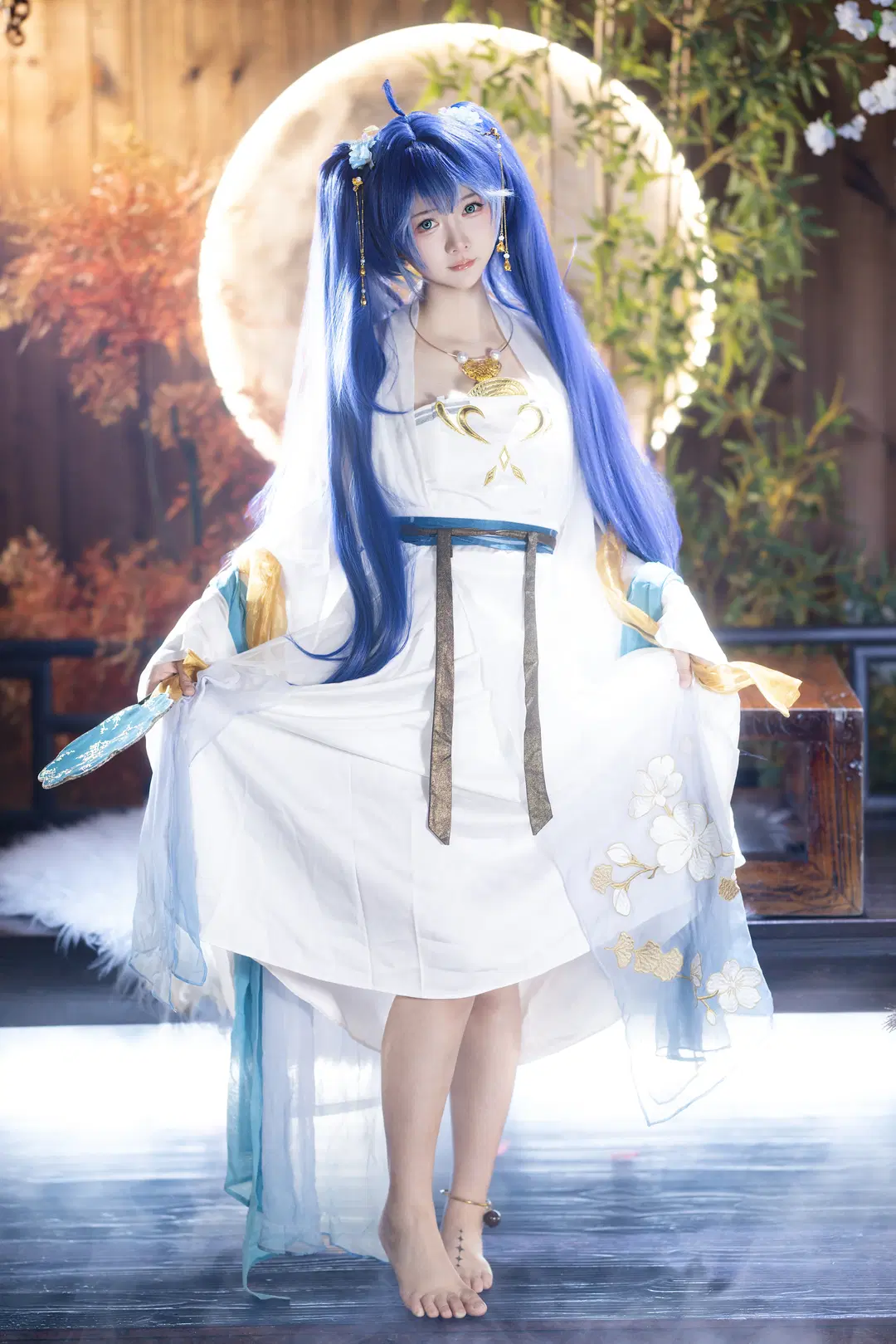 【ユーノ コスプレ】『鳴潮』永慶坊・漢服シリーズ本番写真 - 小羊不困（无限限流版，求关注求点赞） - 4枚目