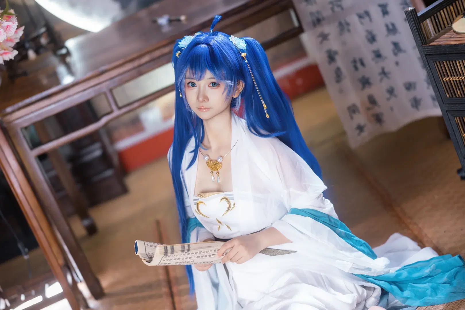 【ユーノ コスプレ】『鳴潮』永慶坊・漢服シリーズ本番写真 - 小羊不困（无限限流版，求关注求点赞） - 8枚目
