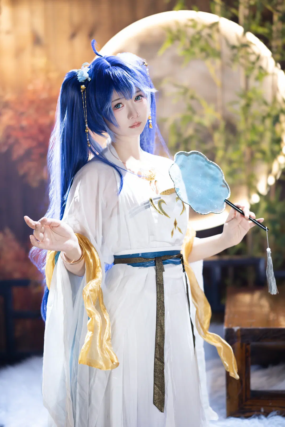 [Iuno cosplay] Wuthering Waves Character Meets Yongqingfang Hanfu in Chinese-Style Fusion by 小羊不困（无限限流版，求关注求点赞） - Image 3