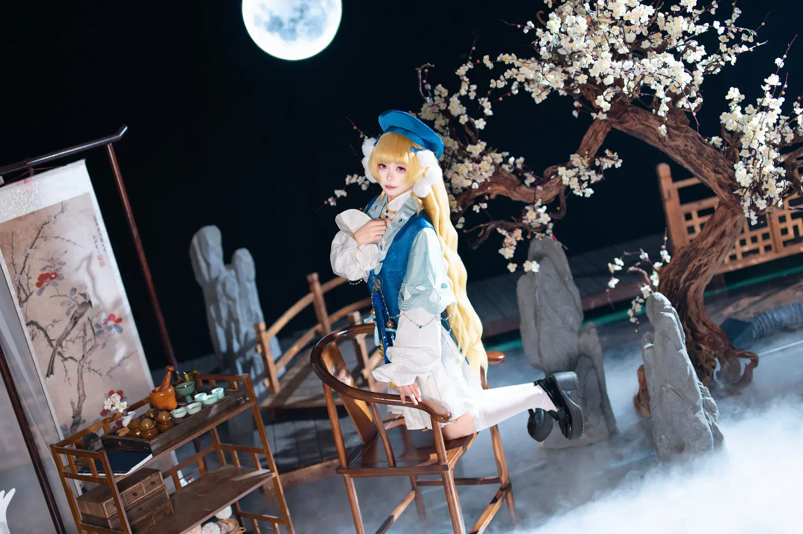 フィービー コスプレ, 鳴潮, 中国風コスプレ, ゲームコスプレ, ストッキング コスプレ
