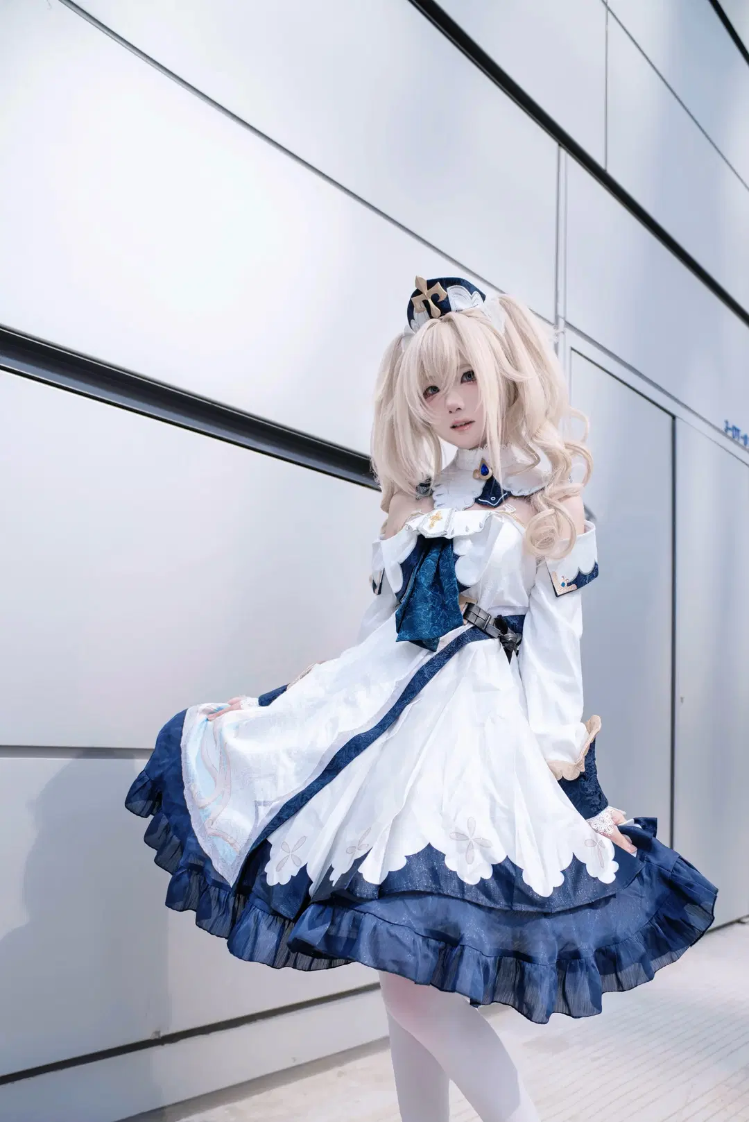 原神, 二次元少女, 芭芭拉cos, 原神cos, 丝袜