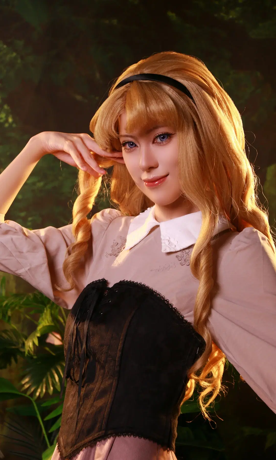 【オーロラ コスプレ】ディズニー『眠れる森の美女』森の雰囲気感フォト - DEMON（摄影版_） - 3枚目
