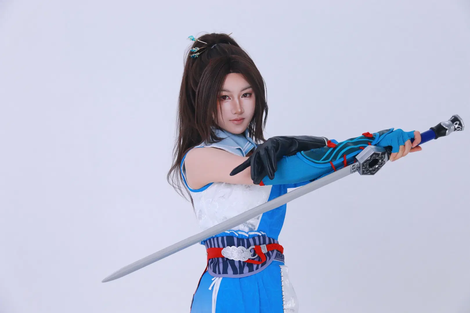 【姬如雪cos】画江湖之不良人，执剑江湖的侠女 - DEMON（摄影版_） - 第4张
