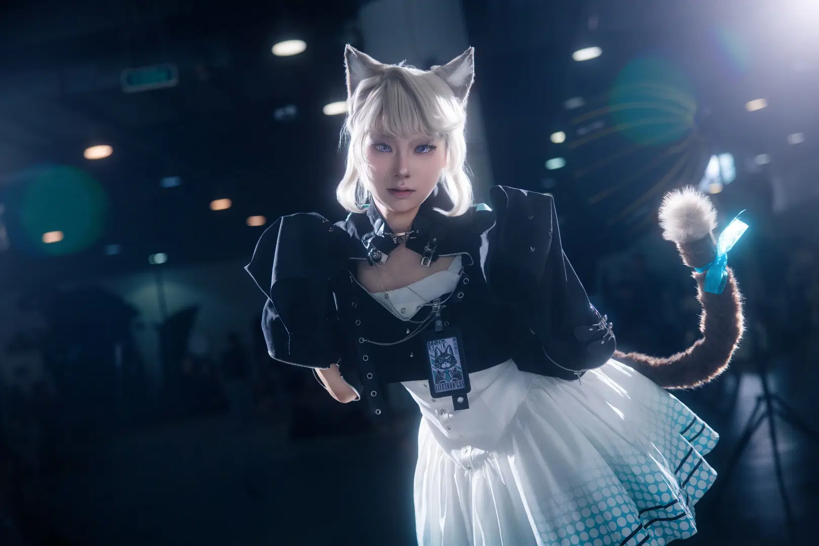 琳妮特cos, 漫展场照, 兽耳娘cos, 猫猫特工, 私设裙子
