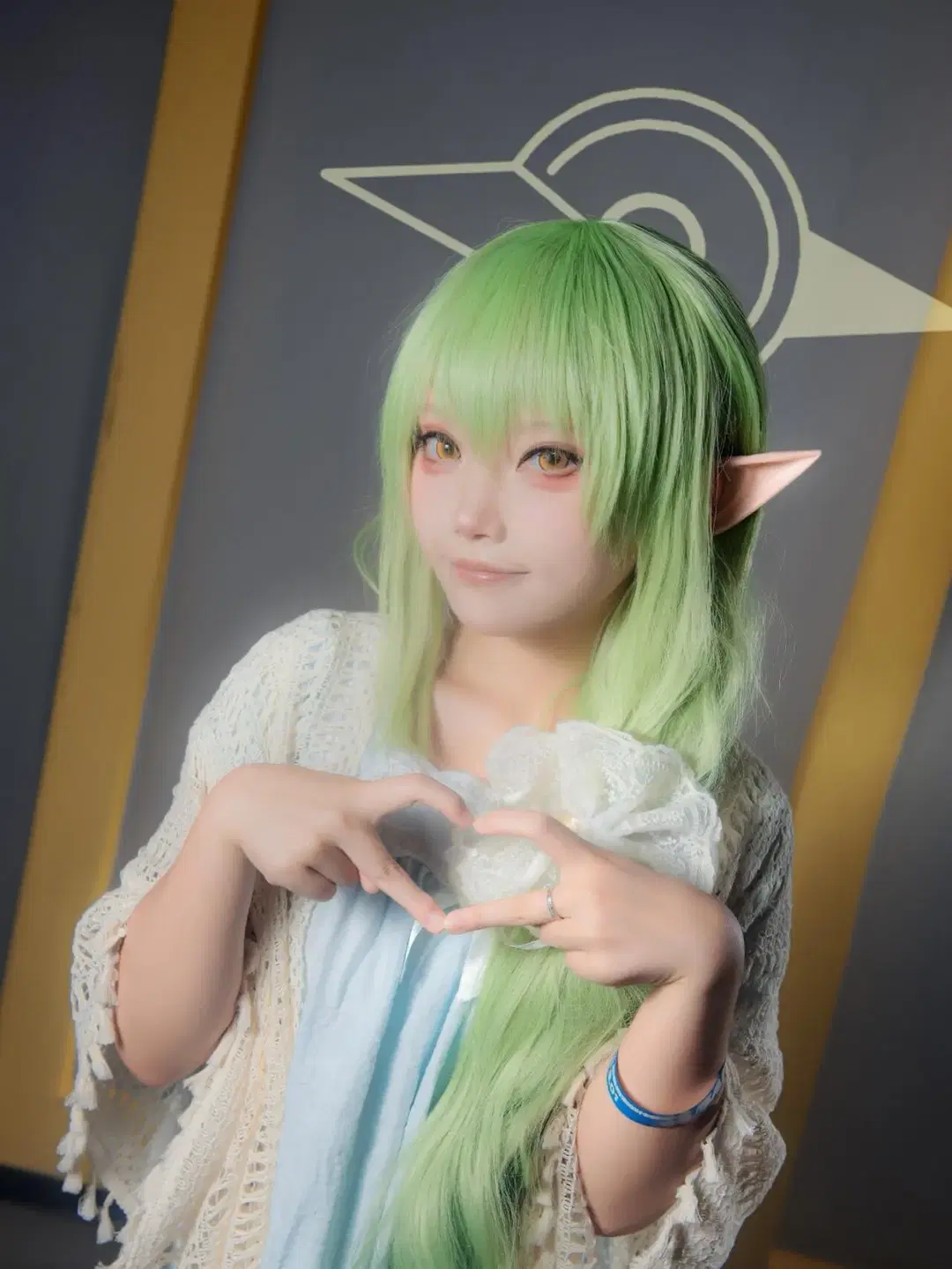 【橘ノゾミ コスプレ】ブルーアーカイブ ノゾミのパジャマ日常試着 - 水曜日Water- - 4枚目