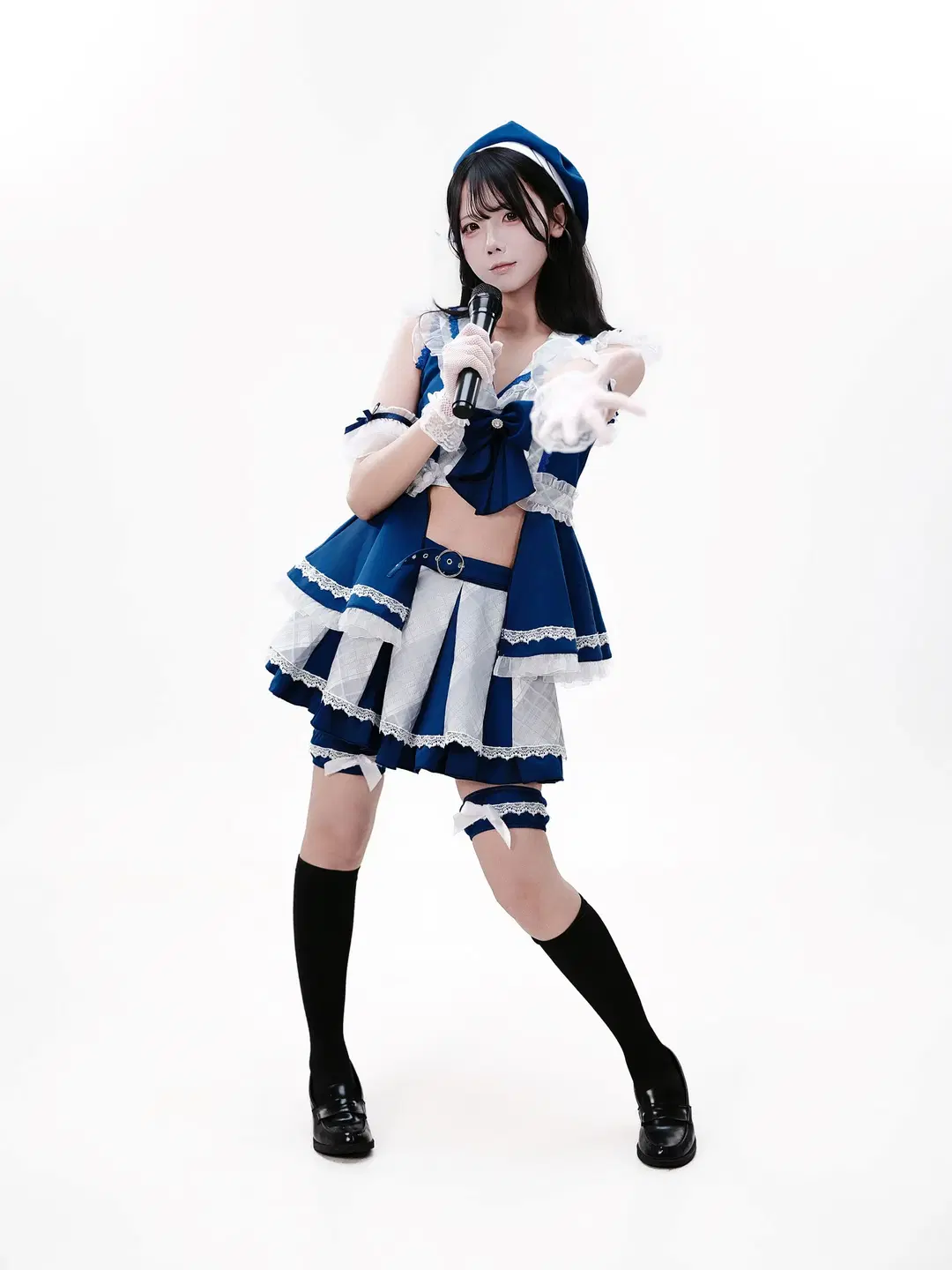 Underground Idol Style Stage Outfit: Steal These Energetic Stage Poses by 巧克力choco - Image 4