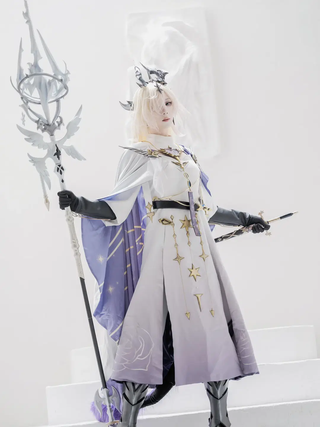 [Eblana cosplay] Arknights: Holy Arbiter of the Wilderness by 巧克力choco - Image 5