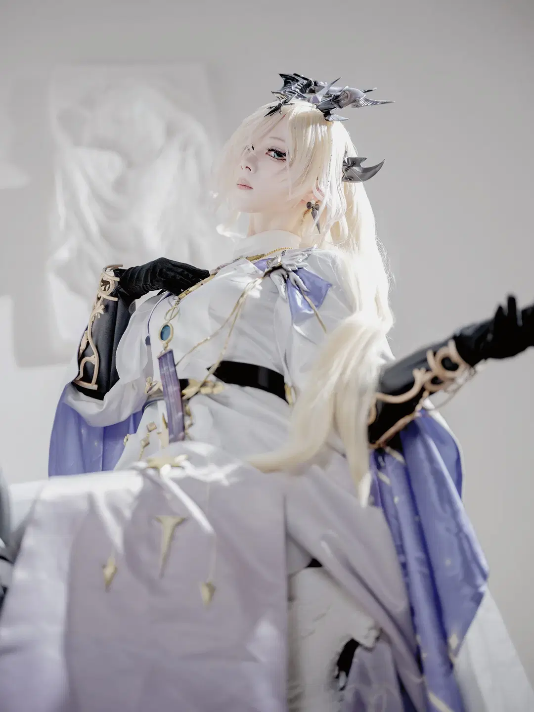 [Eblana cosplay] Arknights: Holy Arbiter of the Wilderness by 巧克力choco - Image 6