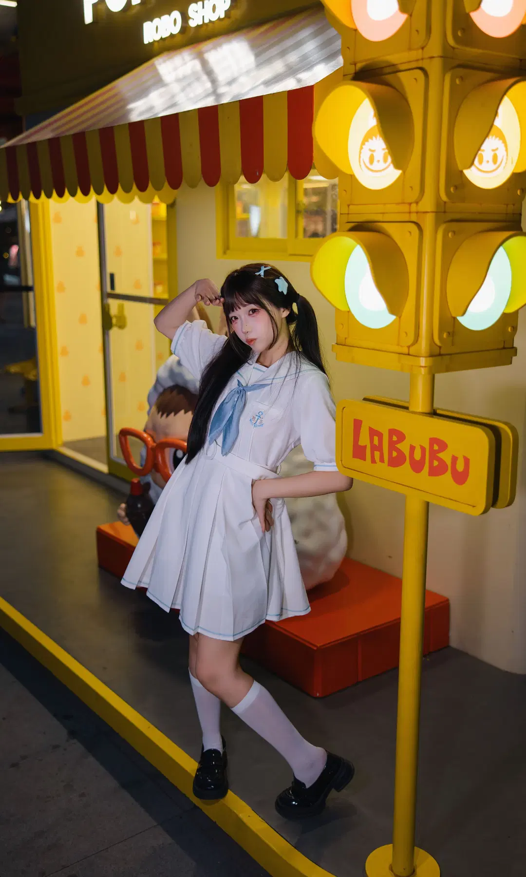 夏天的冰激凌 日系小清新元气少女二次元摄影 - Fe - 第10张