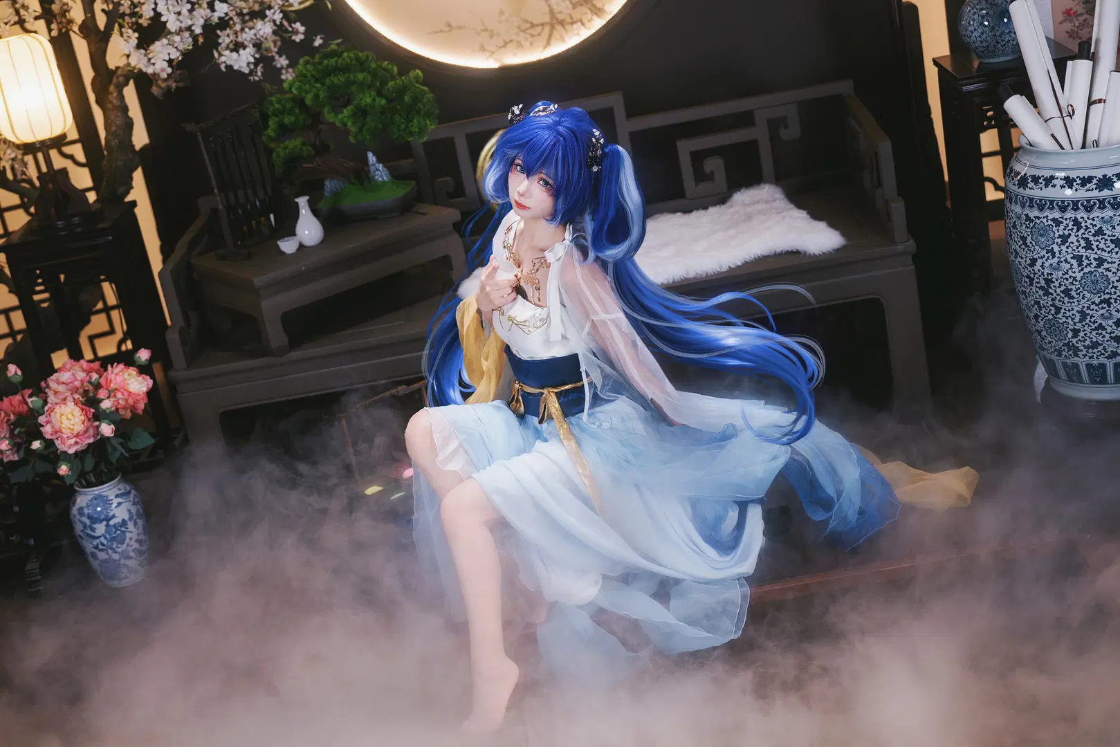 【尤诺cos】月华辉映之刻，鸣潮角色神韵再现 - 摄影师布里 - 第4张