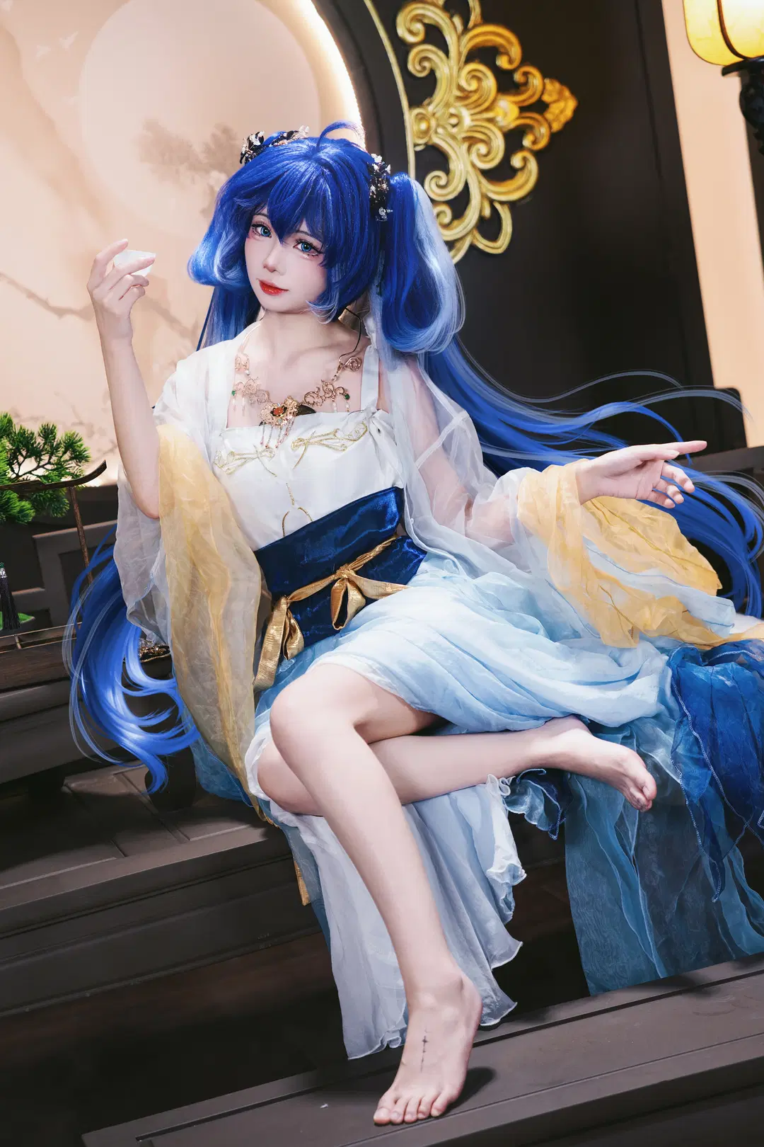 【尤诺cos】月华辉映之刻，鸣潮角色神韵再现 - 摄影师布里 - 第7张