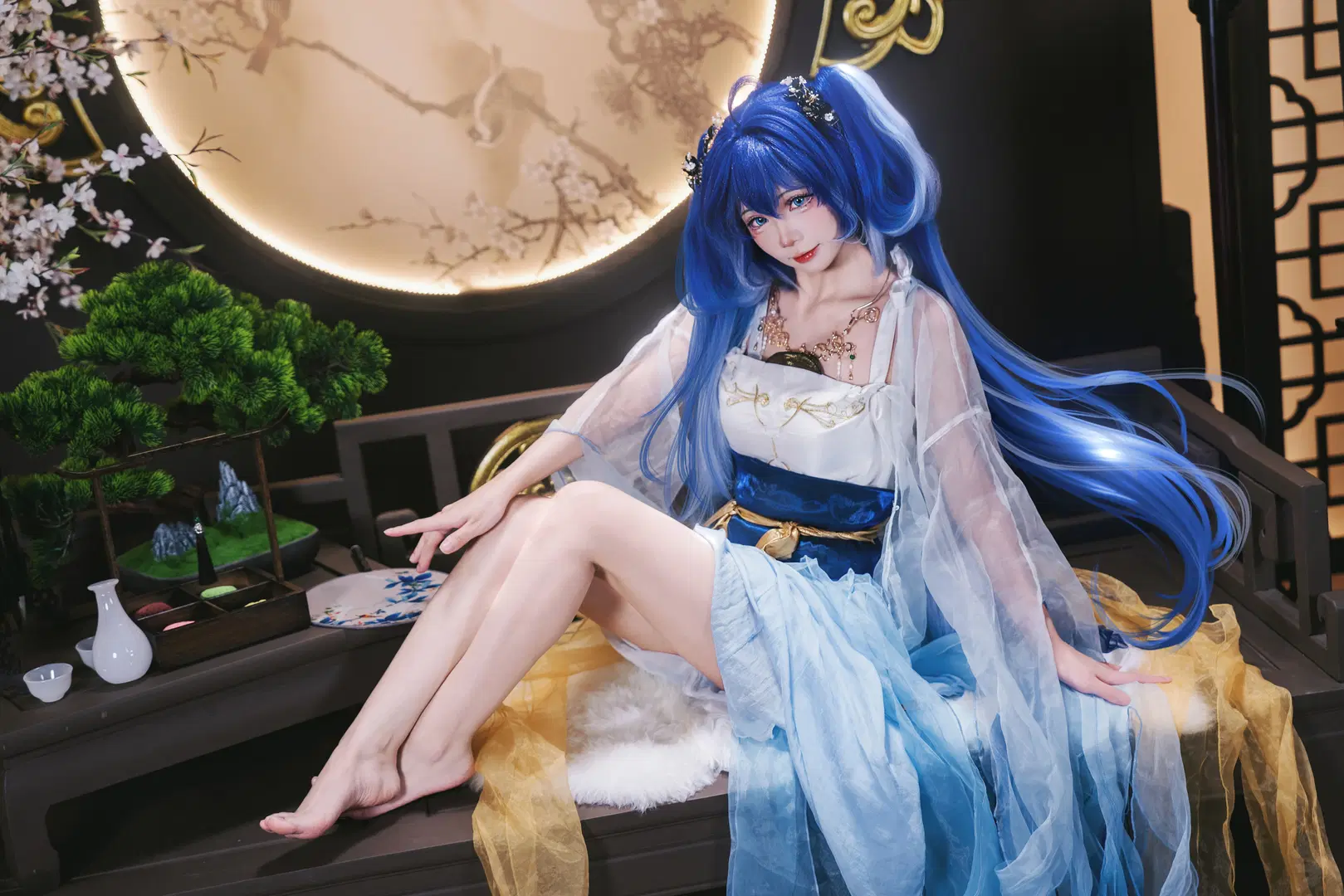 【尤诺cos】月华辉映之刻，鸣潮角色神韵再现 - 摄影师布里 - 第8张