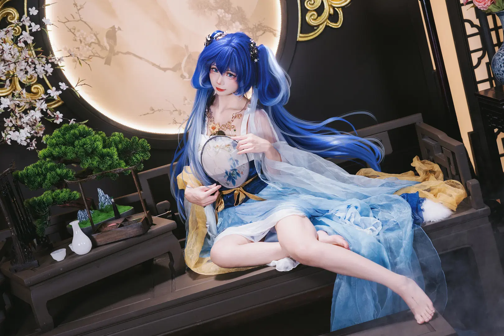 【尤诺cos】月华辉映之刻，鸣潮角色神韵再现 - 摄影师布里 - 第9张