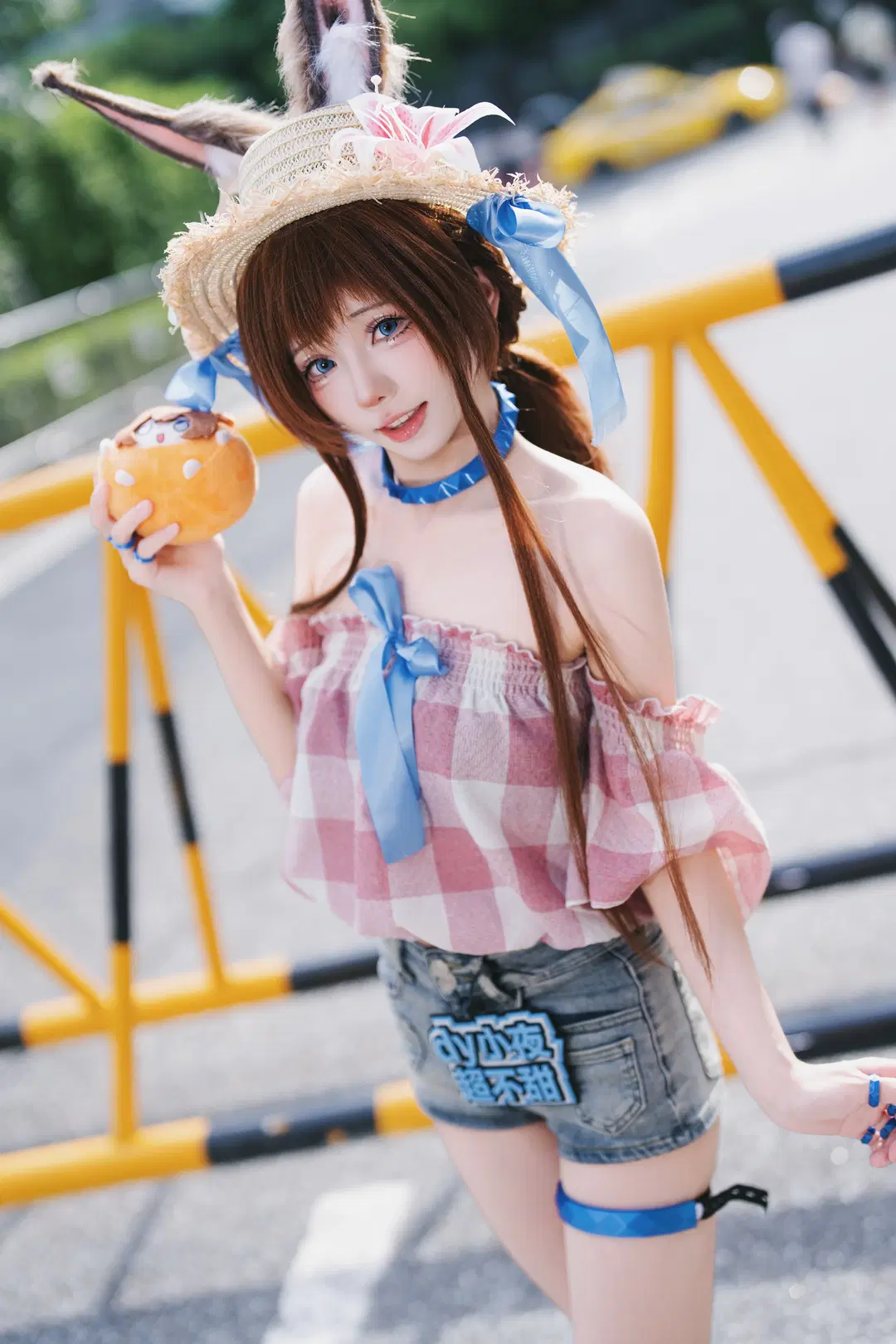[Amiya cosplay] Arknights Summer Event Bunny Girl Convention Hall Shots by 摄影师布里 - Image 5