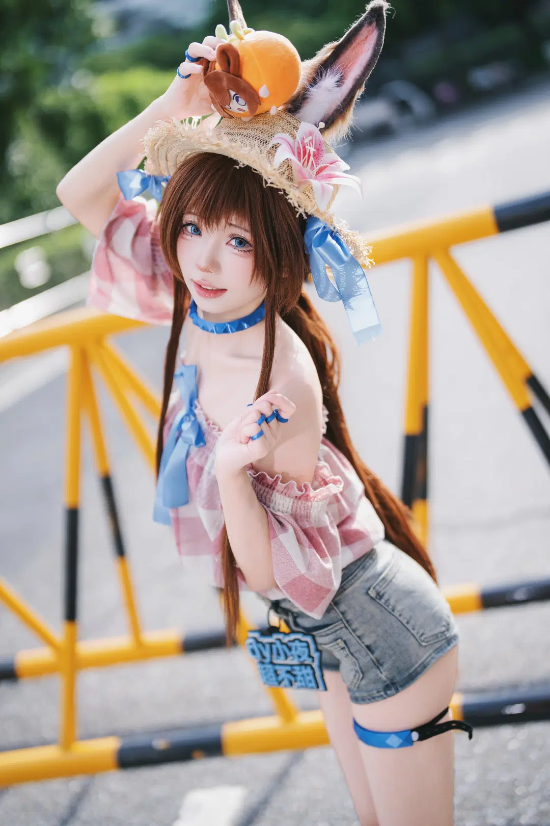 [Amiya cosplay] Arknights Summer Event Bunny Girl Convention Hall Shots by 摄影师布里 - Image 6