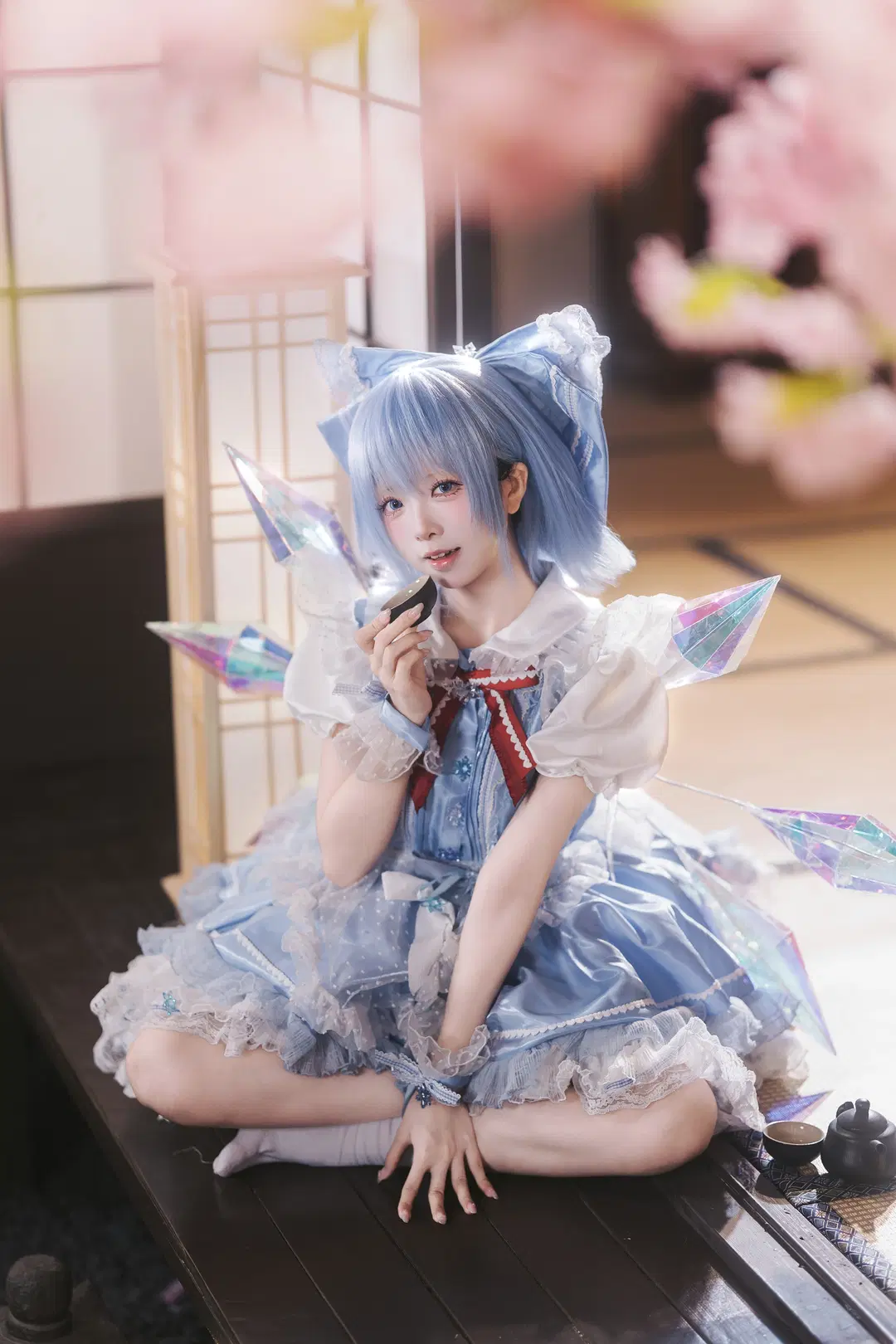 【チルノコスプレ】東方Project 氷雪の妖精 撮影記録 - 摄影师布里 - 10枚目
