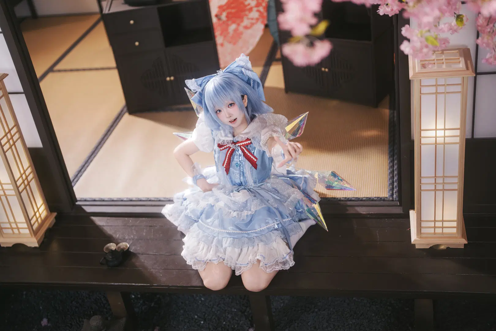 【チルノコスプレ】東方Project 氷雪の妖精 撮影記録 - 摄影师布里 - 11枚目