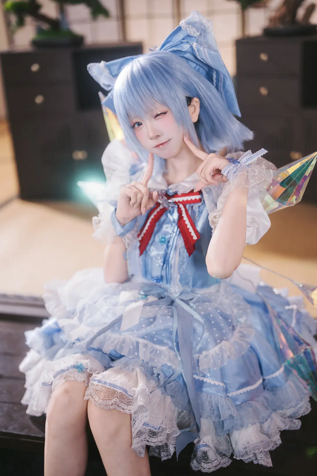 【チルノコスプレ】東方Project 氷雪の妖精 撮影記録 - 摄影师布里 - 12枚目