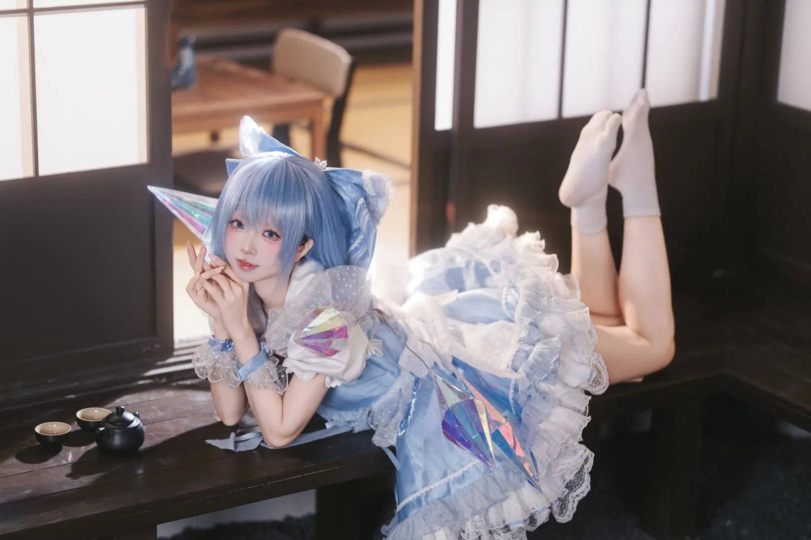 【チルノコスプレ】東方Project 氷雪の妖精 撮影記録 - 摄影师布里 - 14枚目