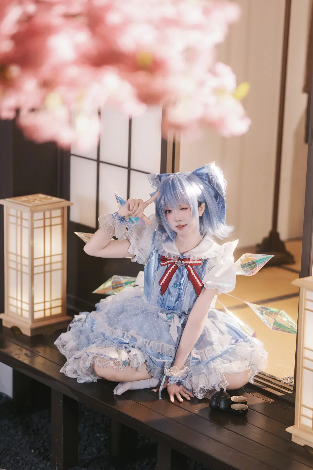 【チルノコスプレ】東方Project 氷雪の妖精 撮影記録 - 摄影师布里 - 18枚目