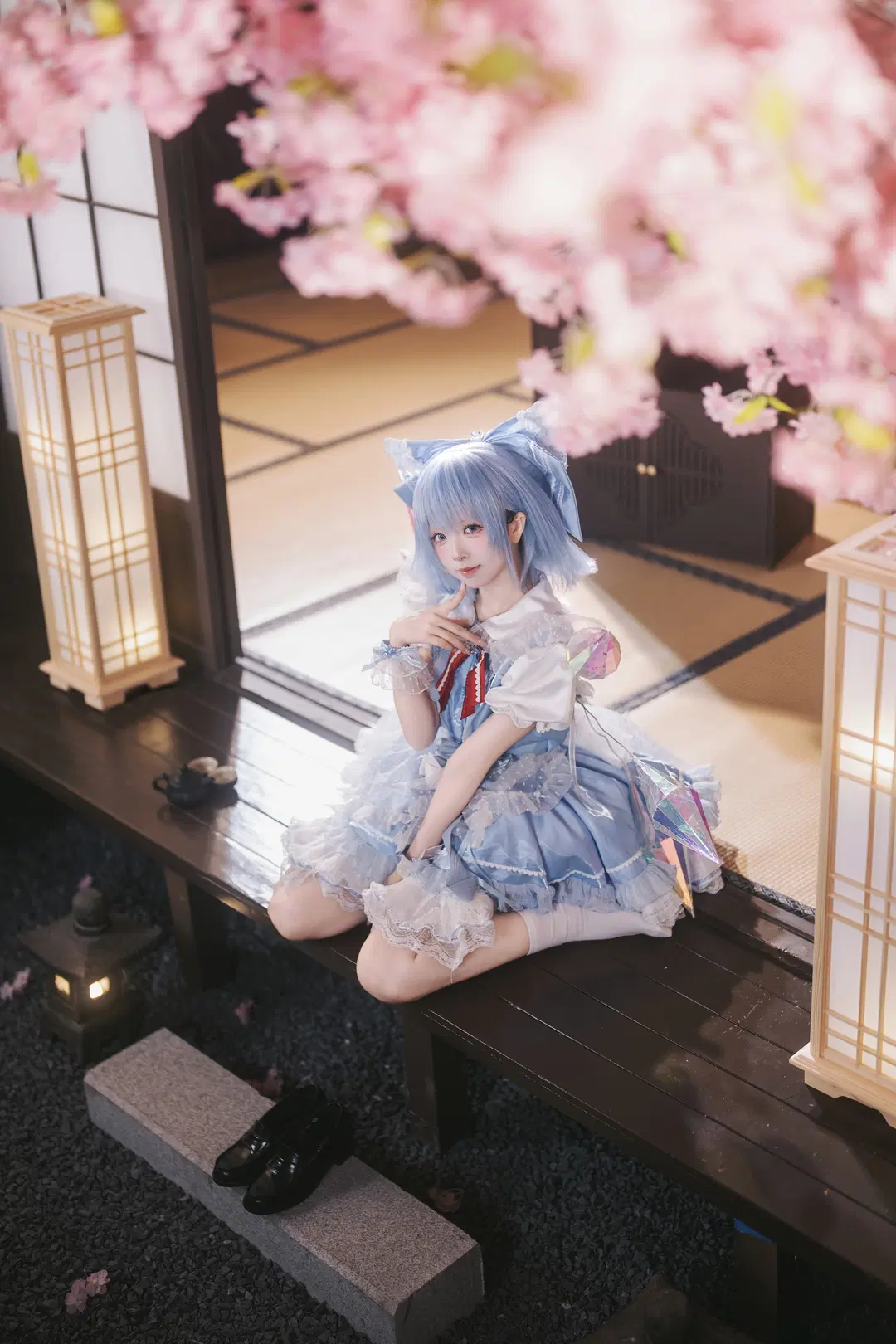 【チルノコスプレ】東方Project 氷雪の妖精 撮影記録 - 摄影师布里 - 4枚目