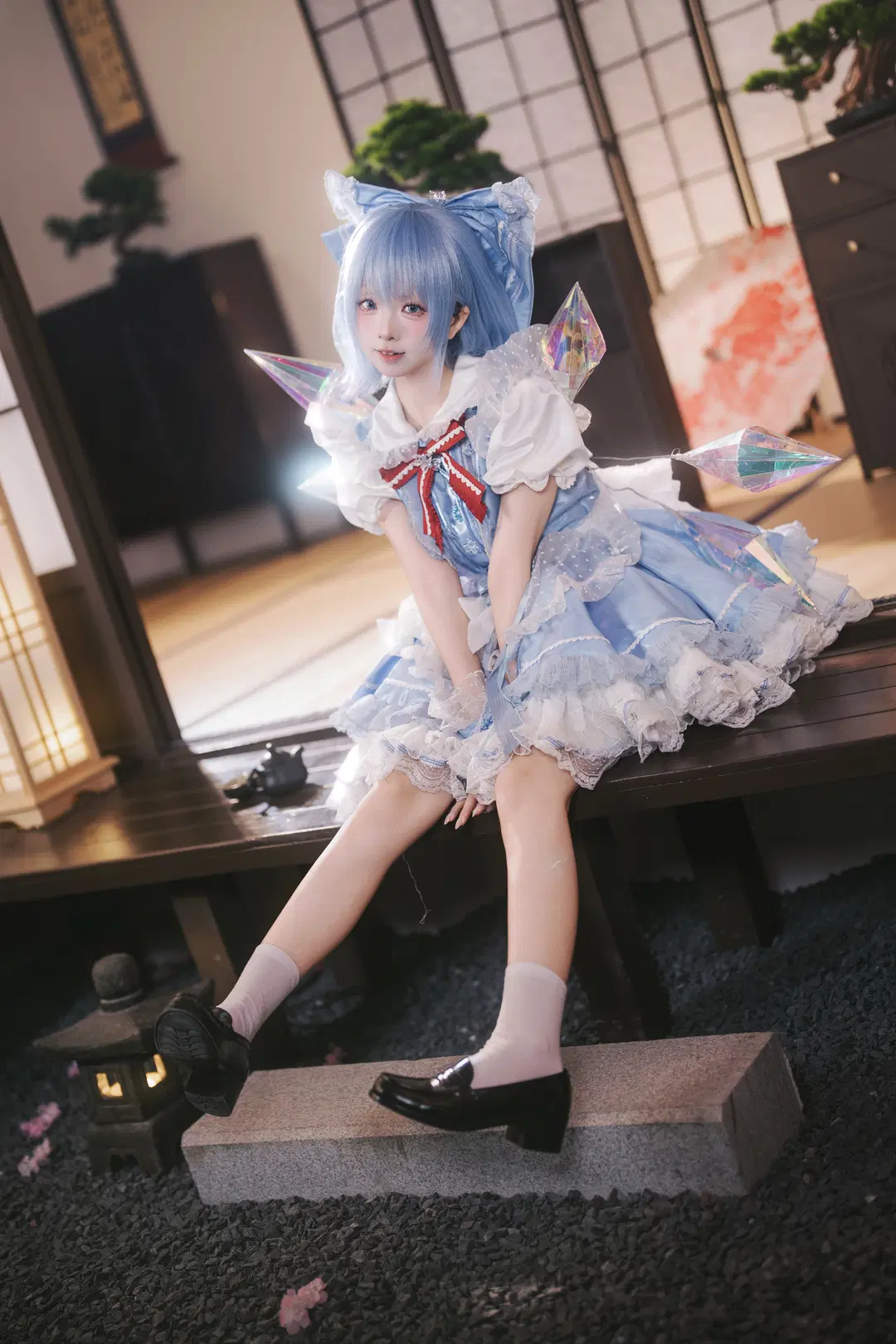 【チルノコスプレ】東方Project 氷雪の妖精 撮影記録 - 摄影师布里 - 8枚目