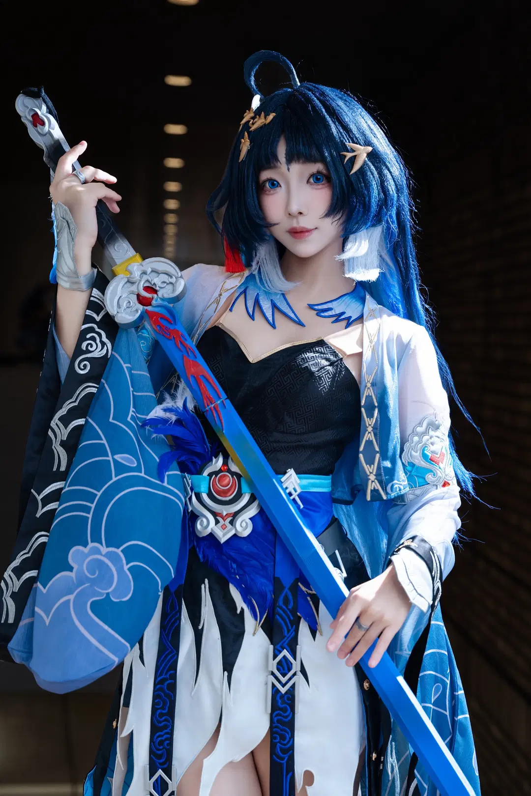 鸣潮, 二次元, cosplay, 国风, 秧秧玄翎cos