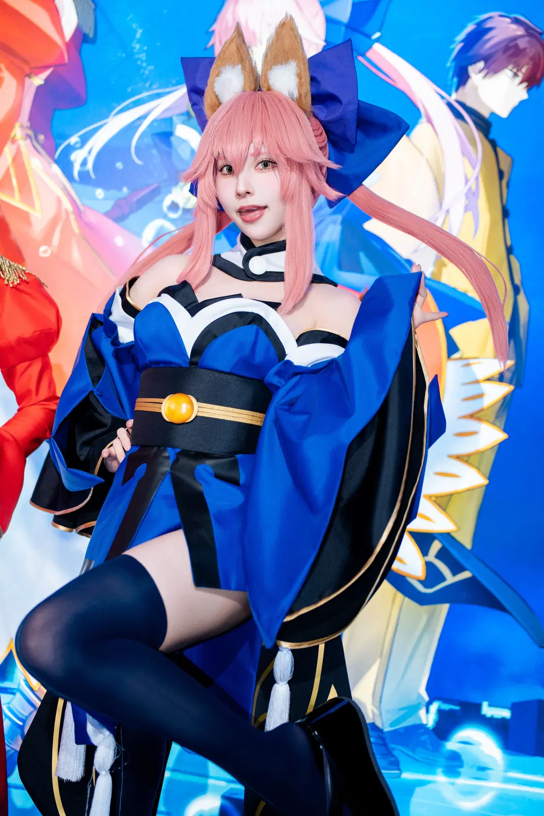 cosplay, 玉藻前cos, 丝袜, 东京电玩展, Fate/EXTRA Record