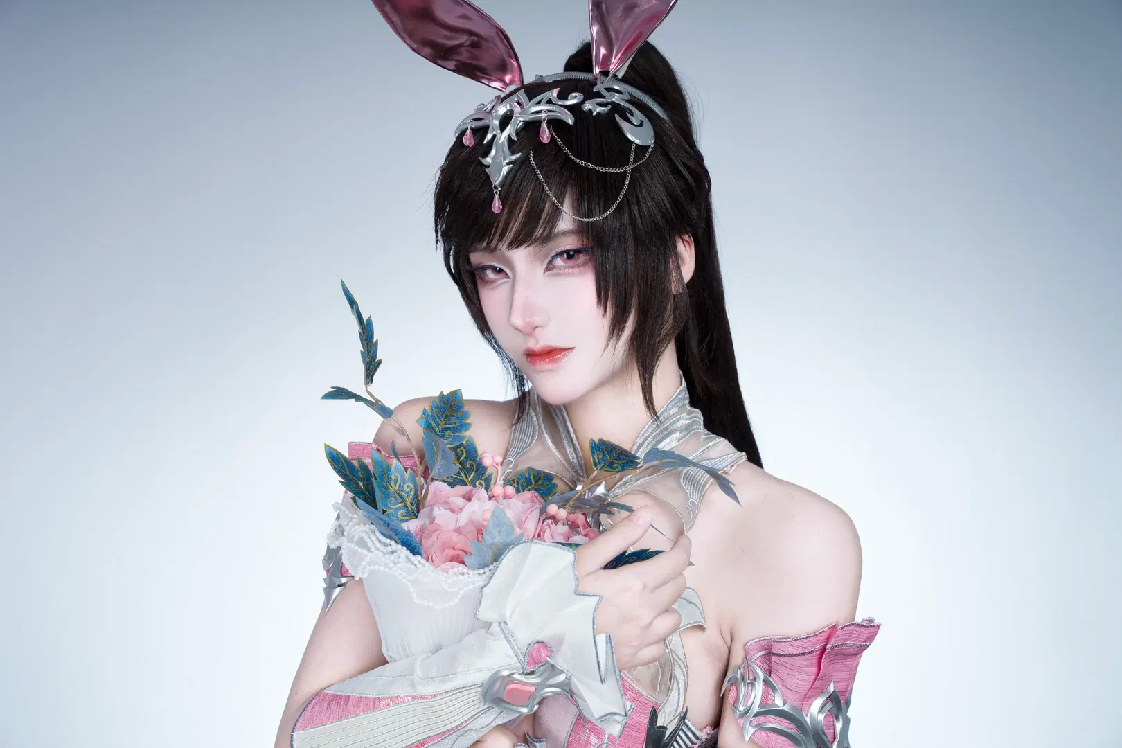 【小舞cos】斗罗大陆兔耳造型棚拍初体验 - YU-宇 - 第5张