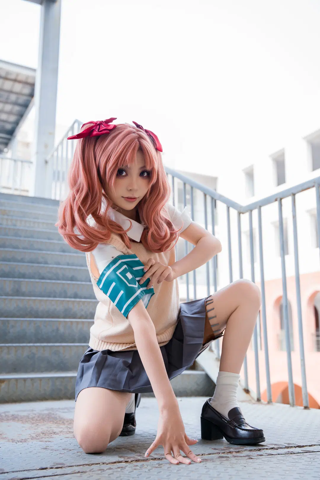 【白井黒子コス】『とある科学の超電磁砲』、挟み撃ちメイドの決定的瞬間を再現 - YU-宇 - 5枚目