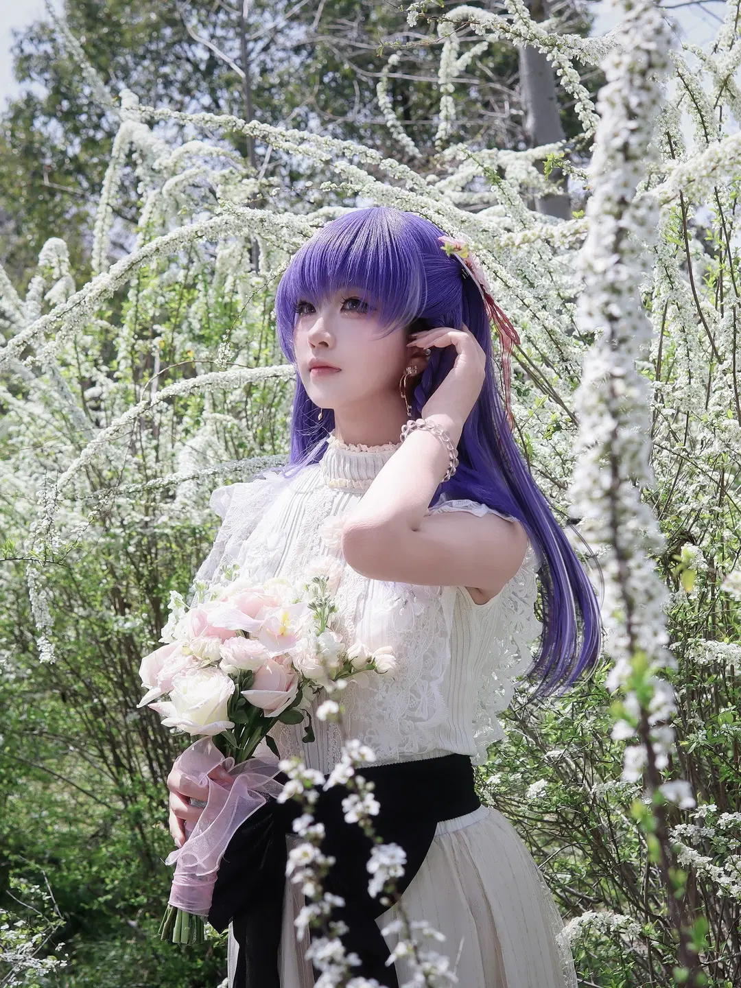 cosplay, 间桐樱cos, fate, 春日写真, 间桐樱