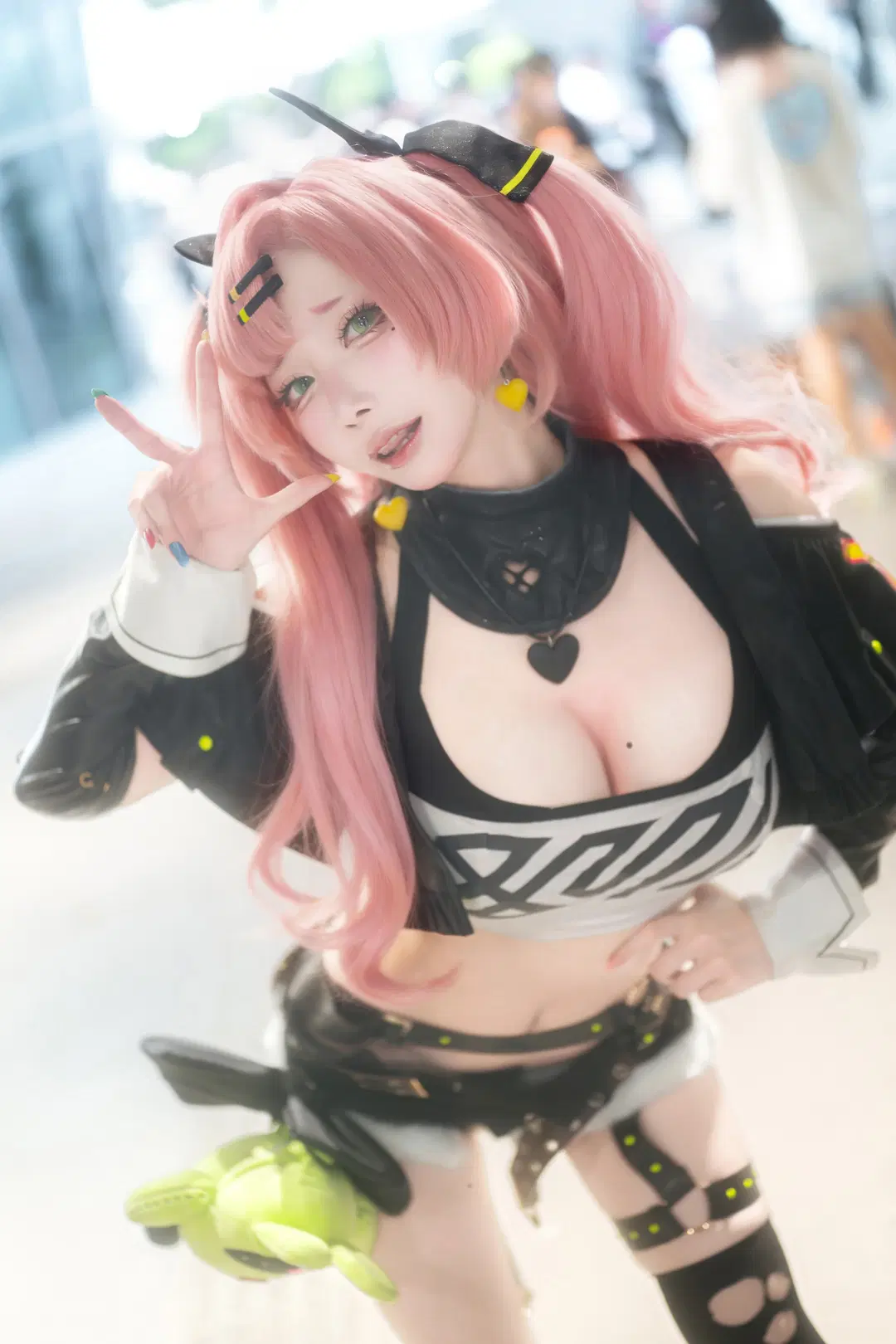 绝区零, cosplay, 黑丝, 妮可cos, 绝区零妮可
