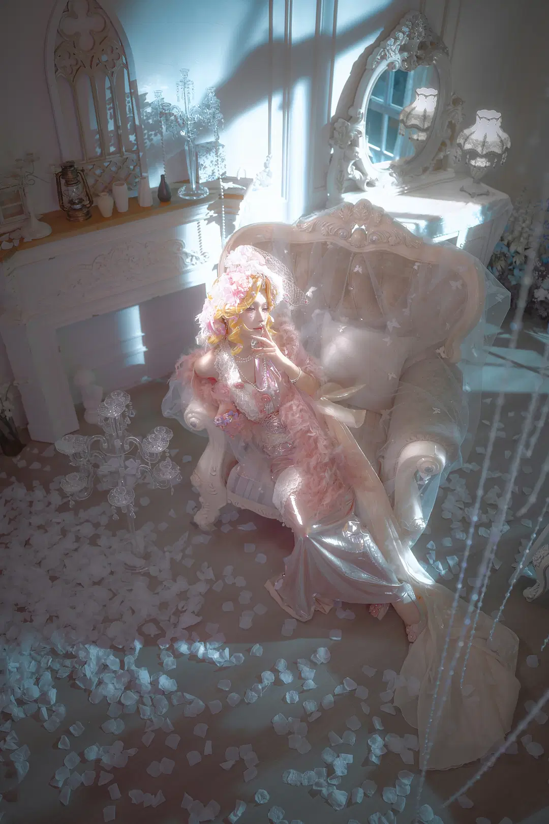第五人格, 调香师cos, 实景cosplay, 福州cos, 洛可可风cos