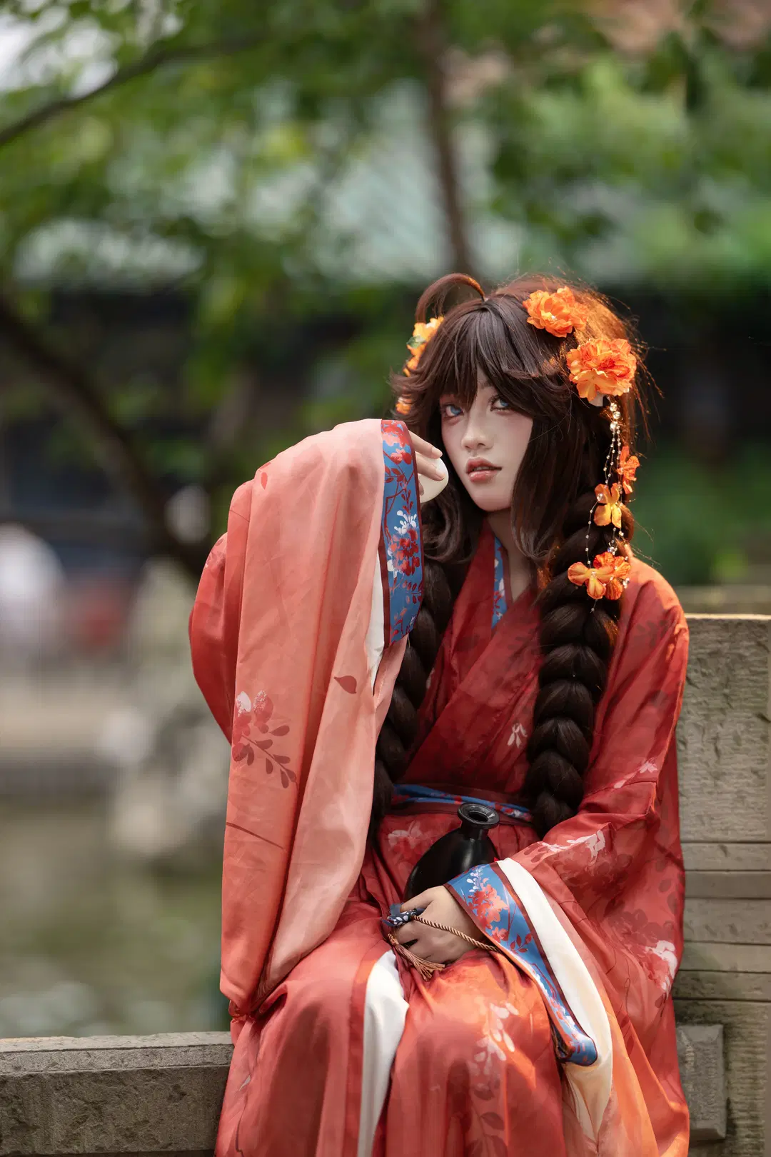 [Da Qiao cosplay] Honor of Kings Da Qiao: Classical Garden Photoshoot Chronicle by 不抽香烟 - Image 4