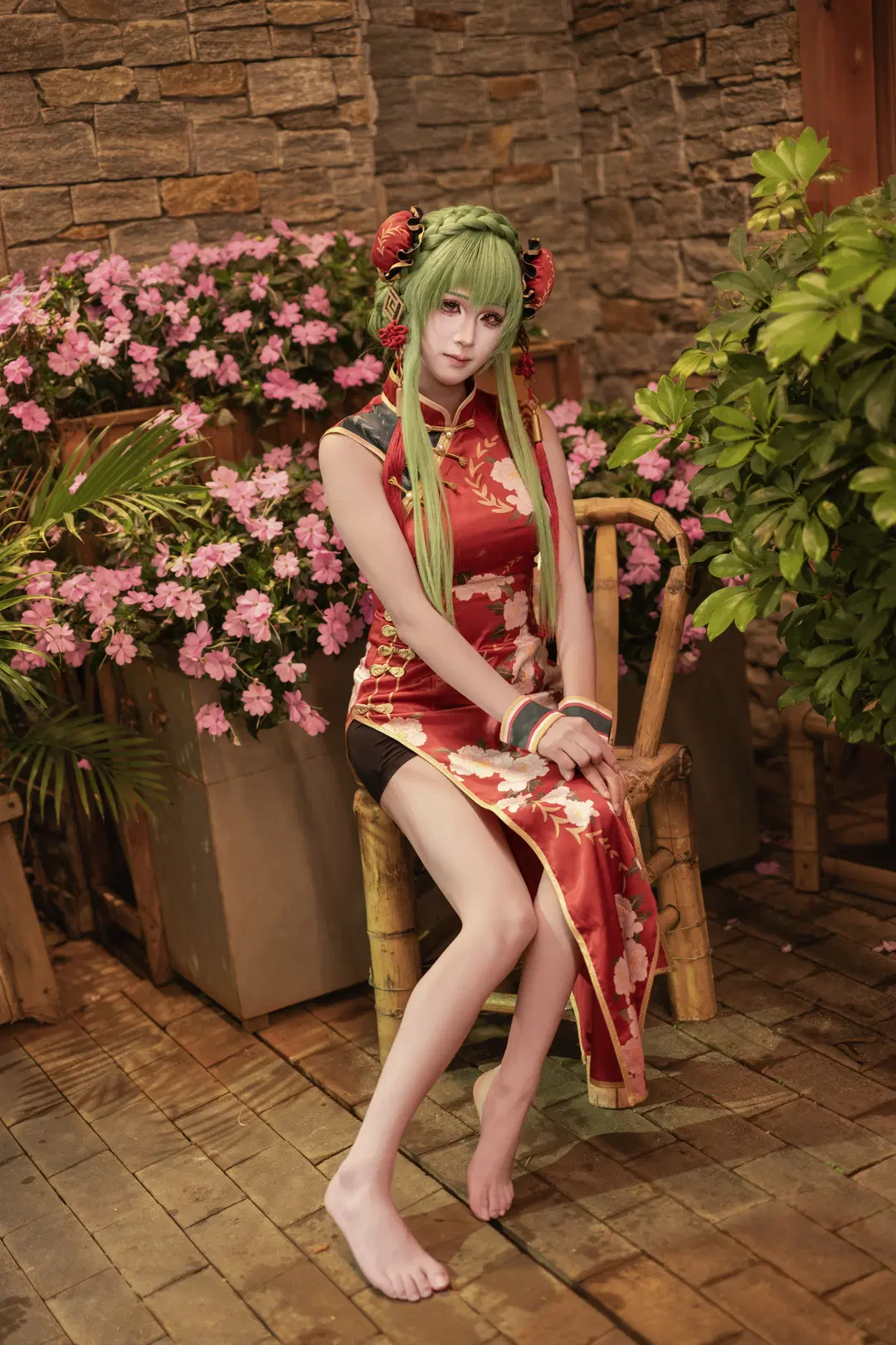 Qipao cosplay, Code Geass: Lelouch of the Rebellion, Witch cosplay, Night view cosplay, CCcos