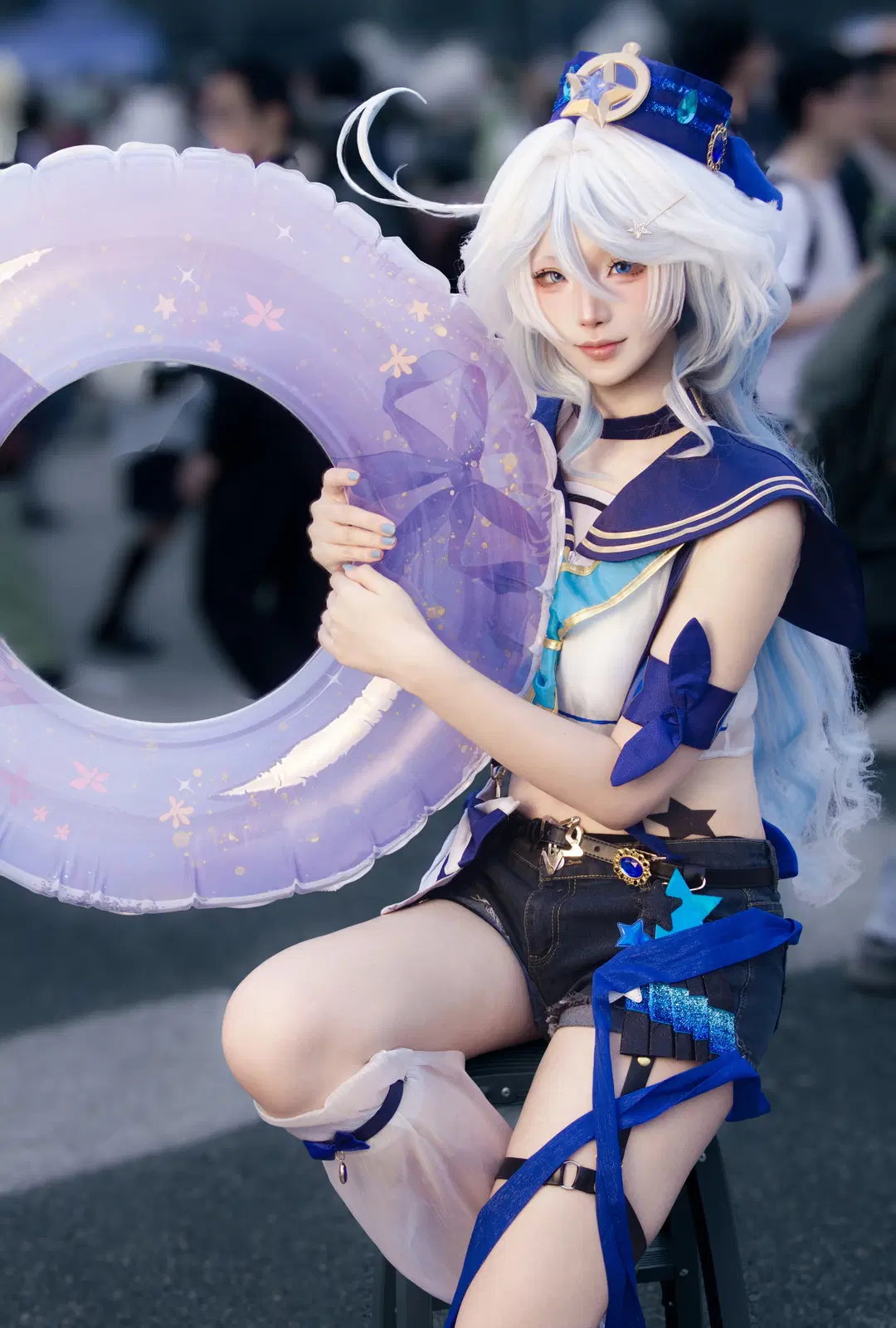 原神, 漫展返图, 芙宁娜cos, 丝袜, 芙宁娜同人